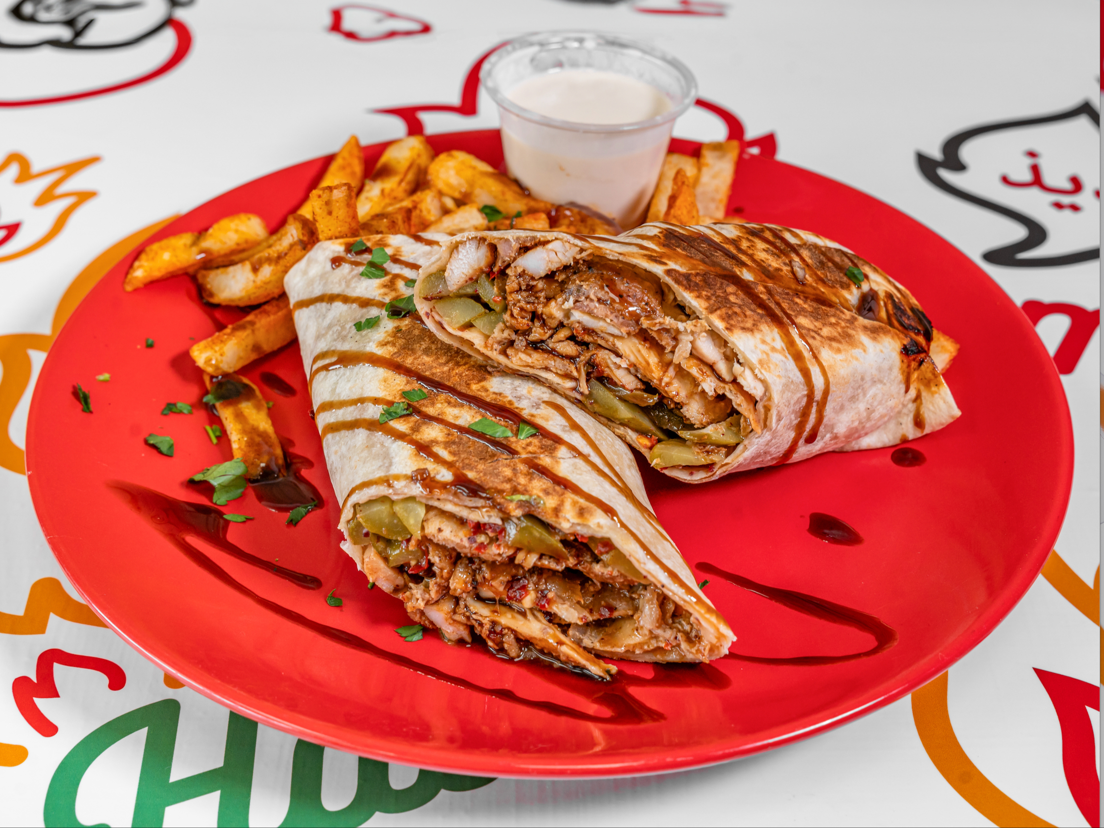 Chicken Shawarma Thunder Way.