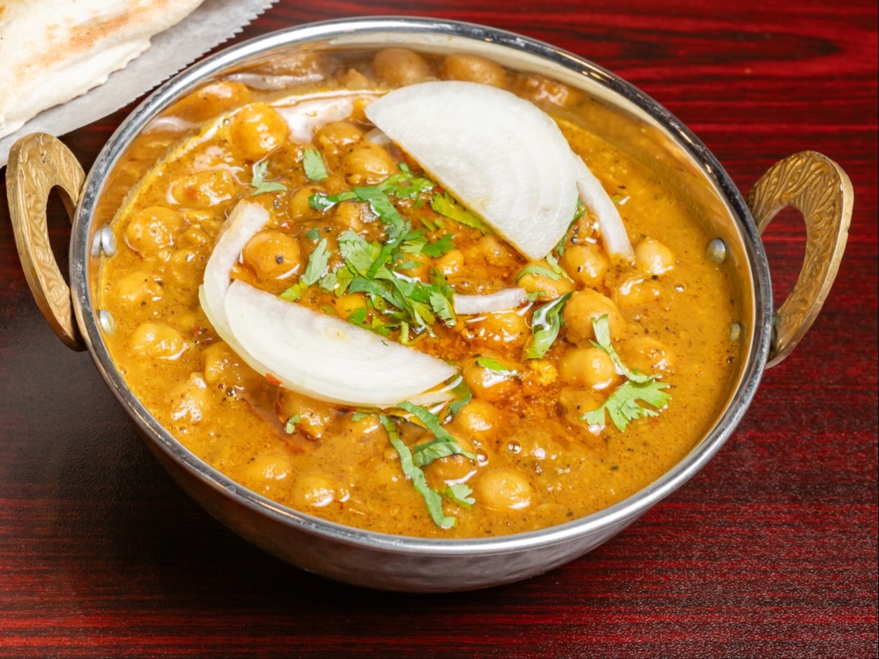 Chicken Channa Masala.