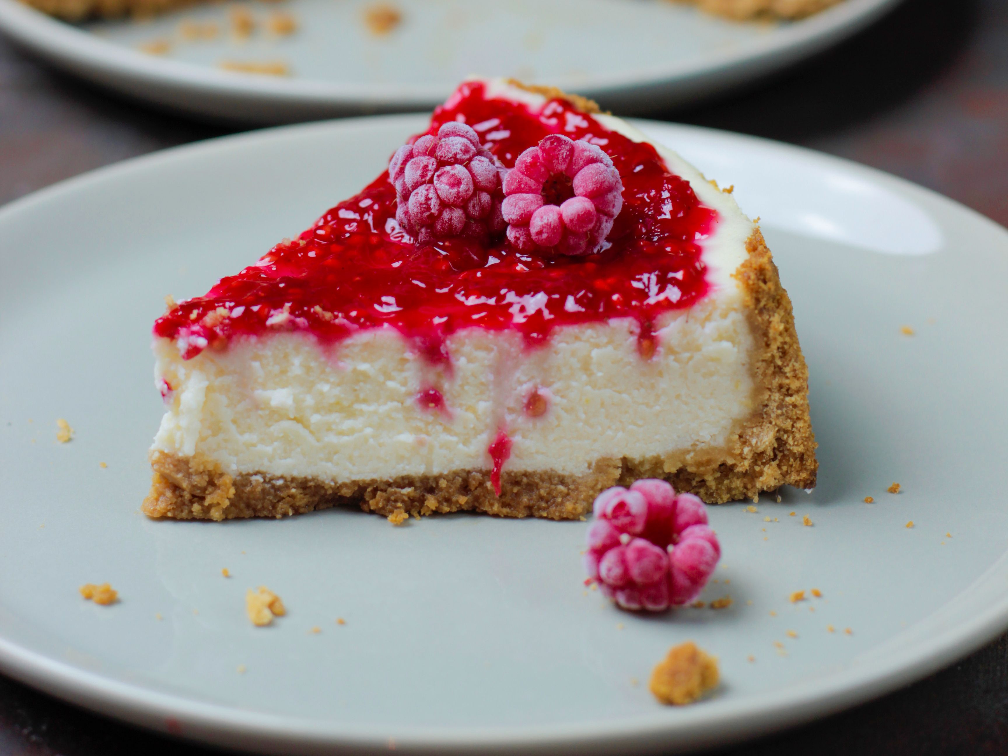 Raspberry Cheese Cake.