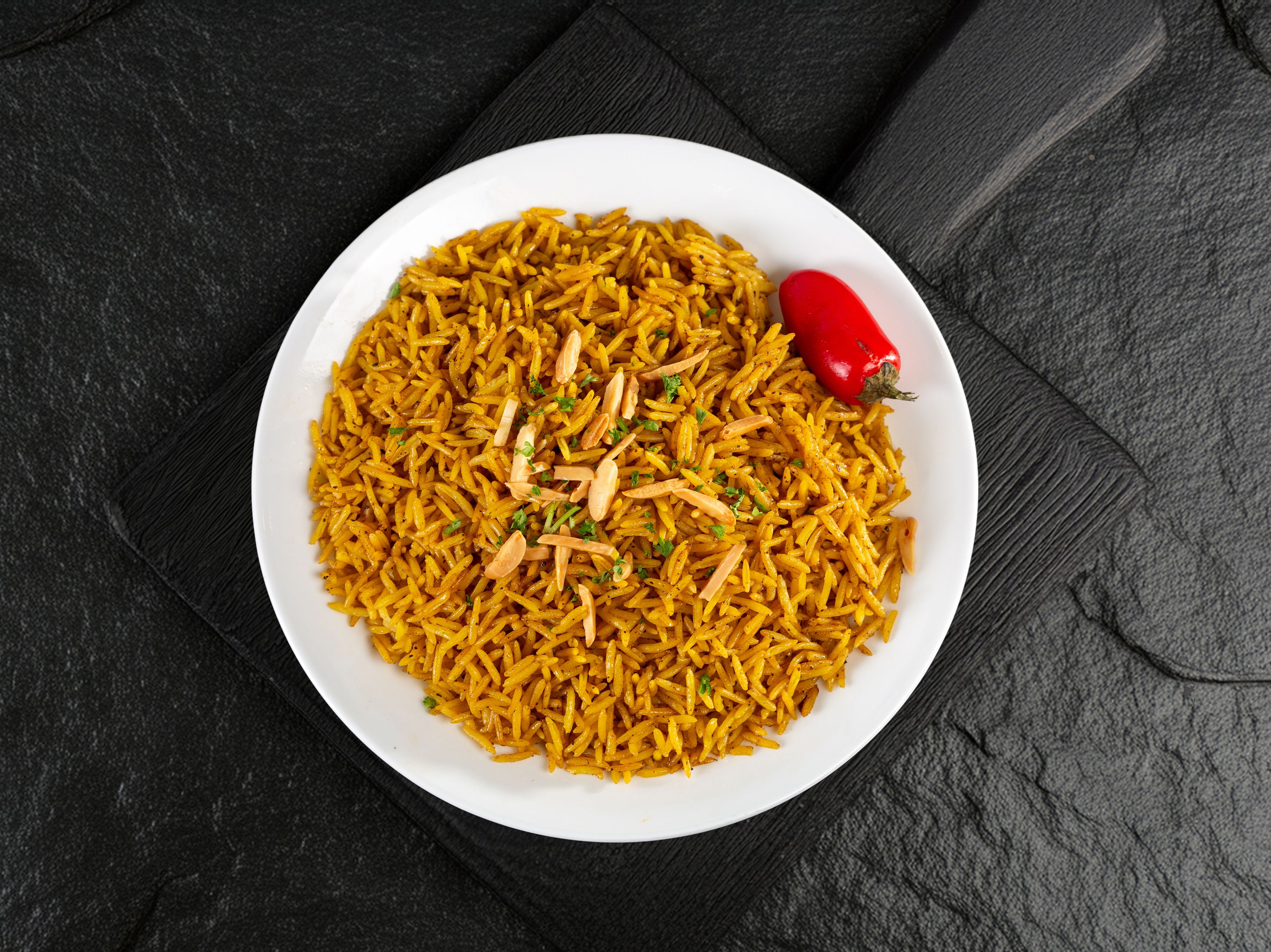 Add Rice Plate / إضافة طبق أرز.