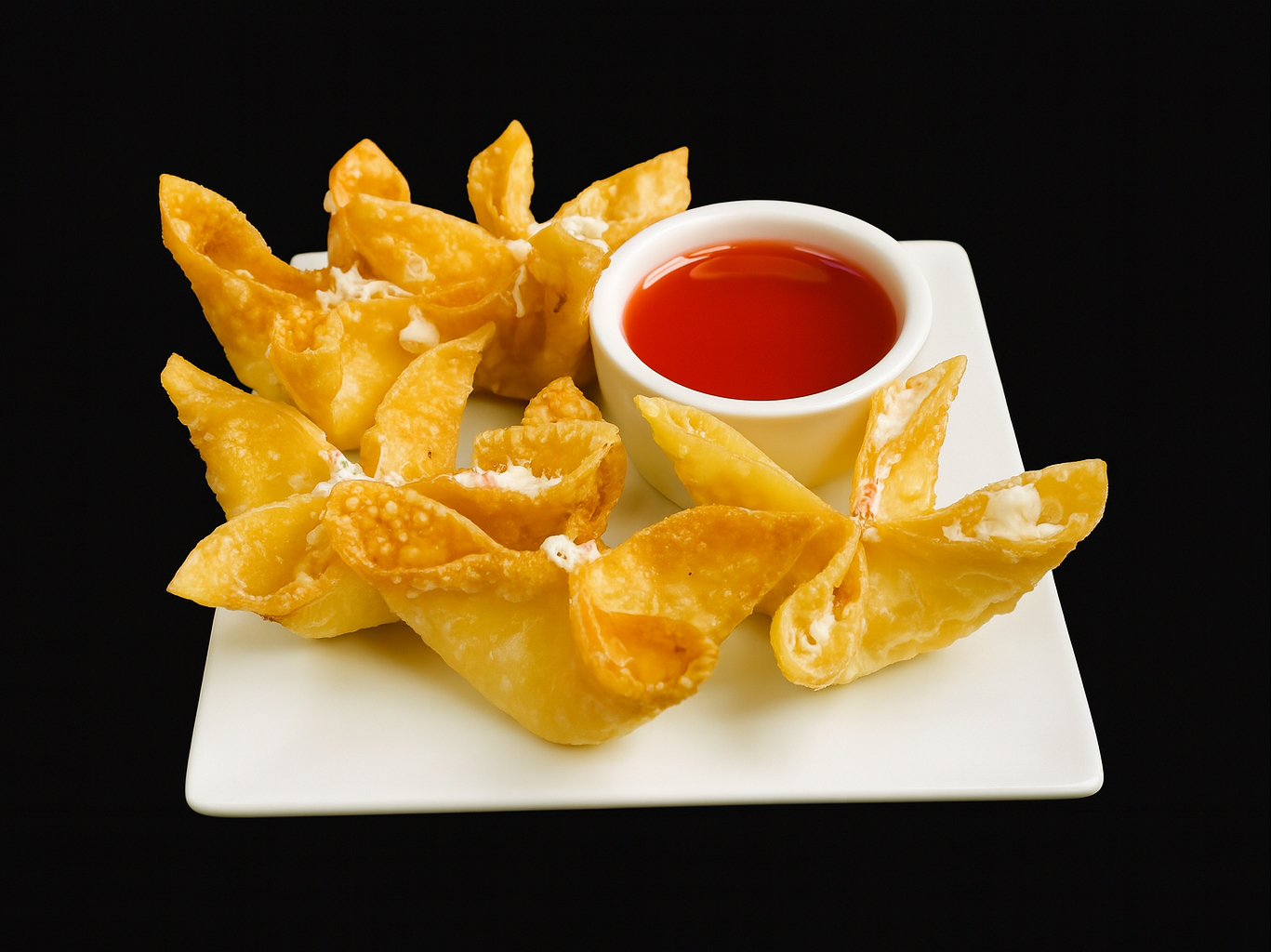 Crabmeat Rangoons.