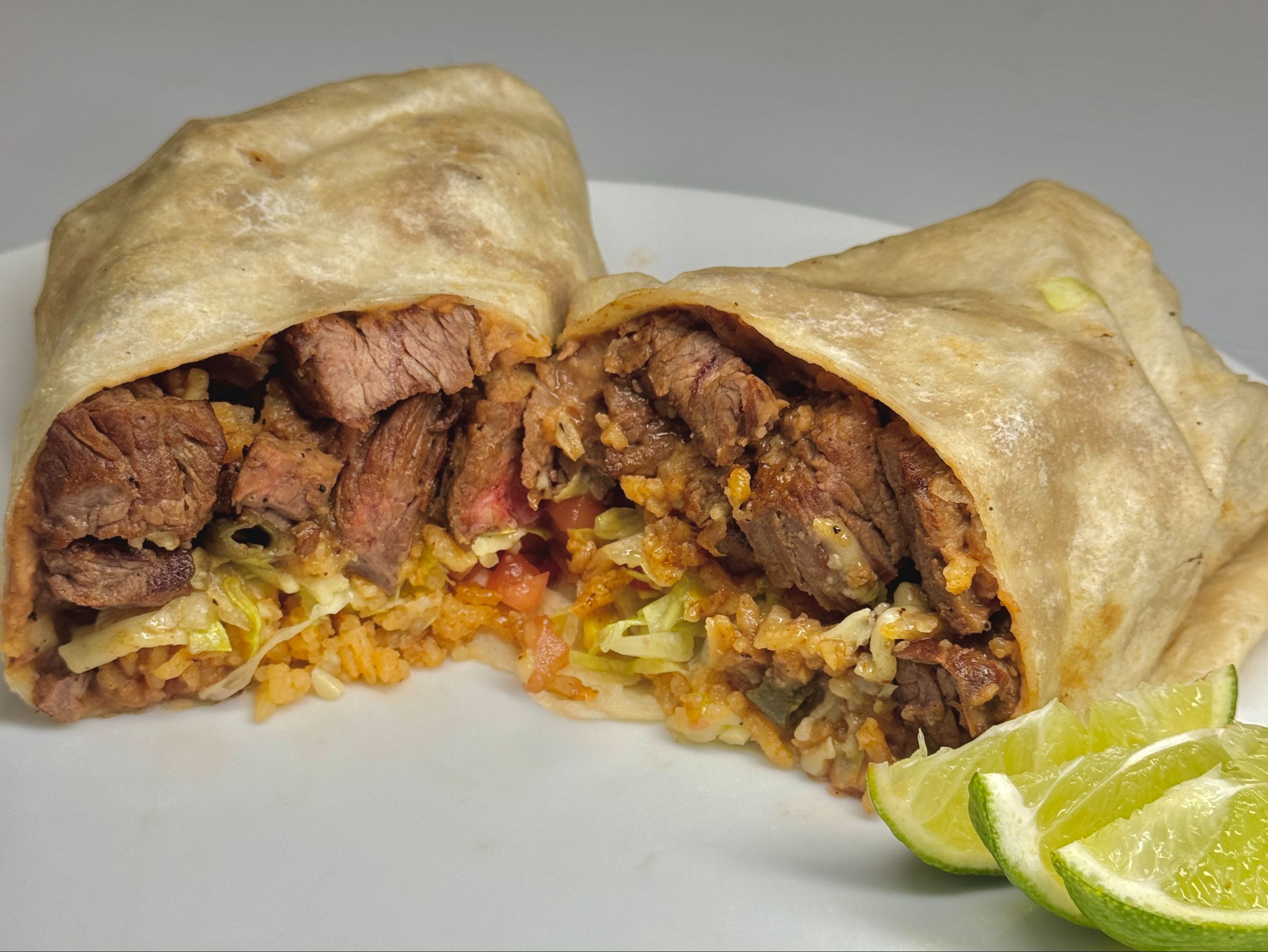 Premium Steak Burrito.
