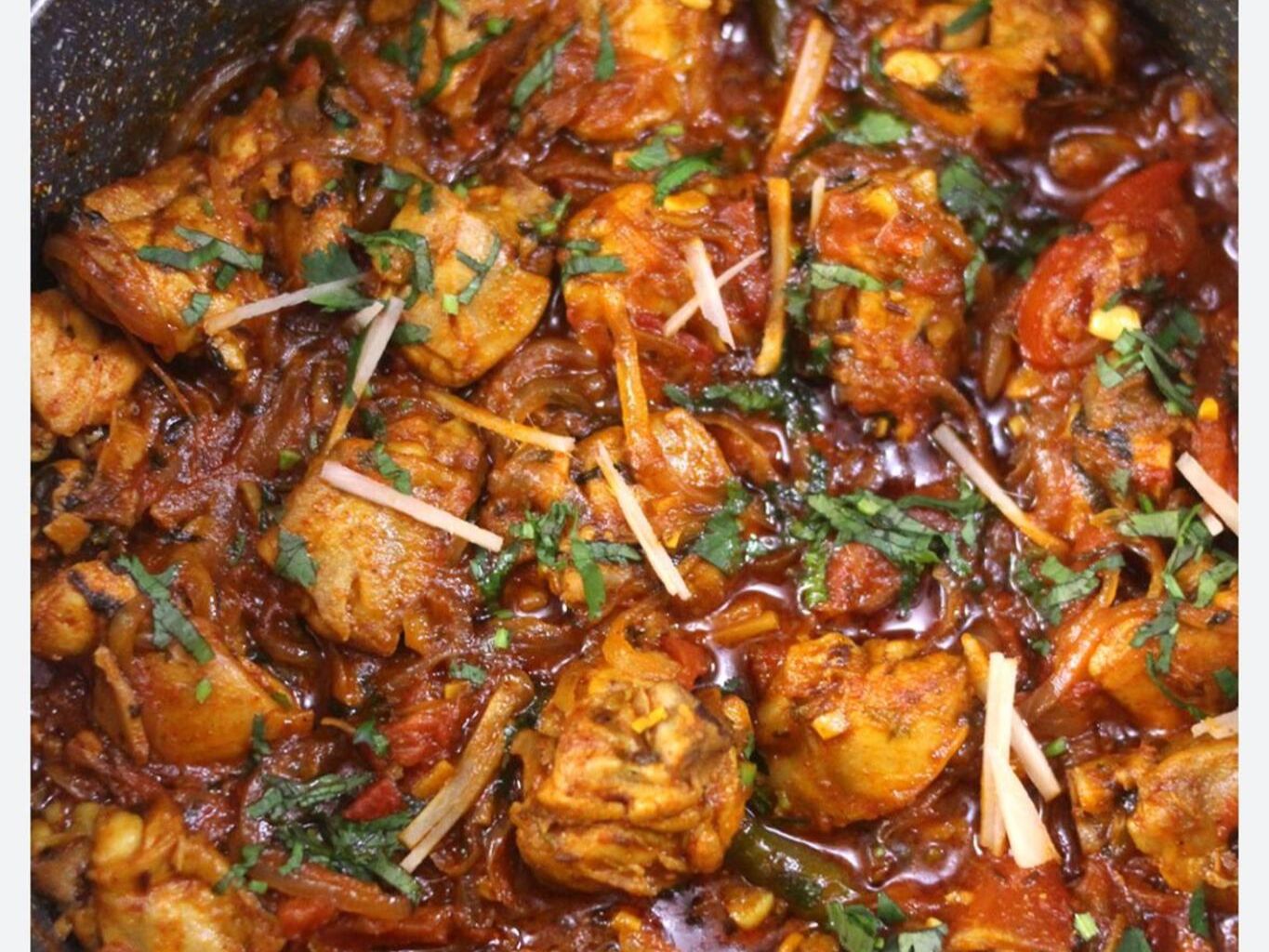 Kadai Chicken.