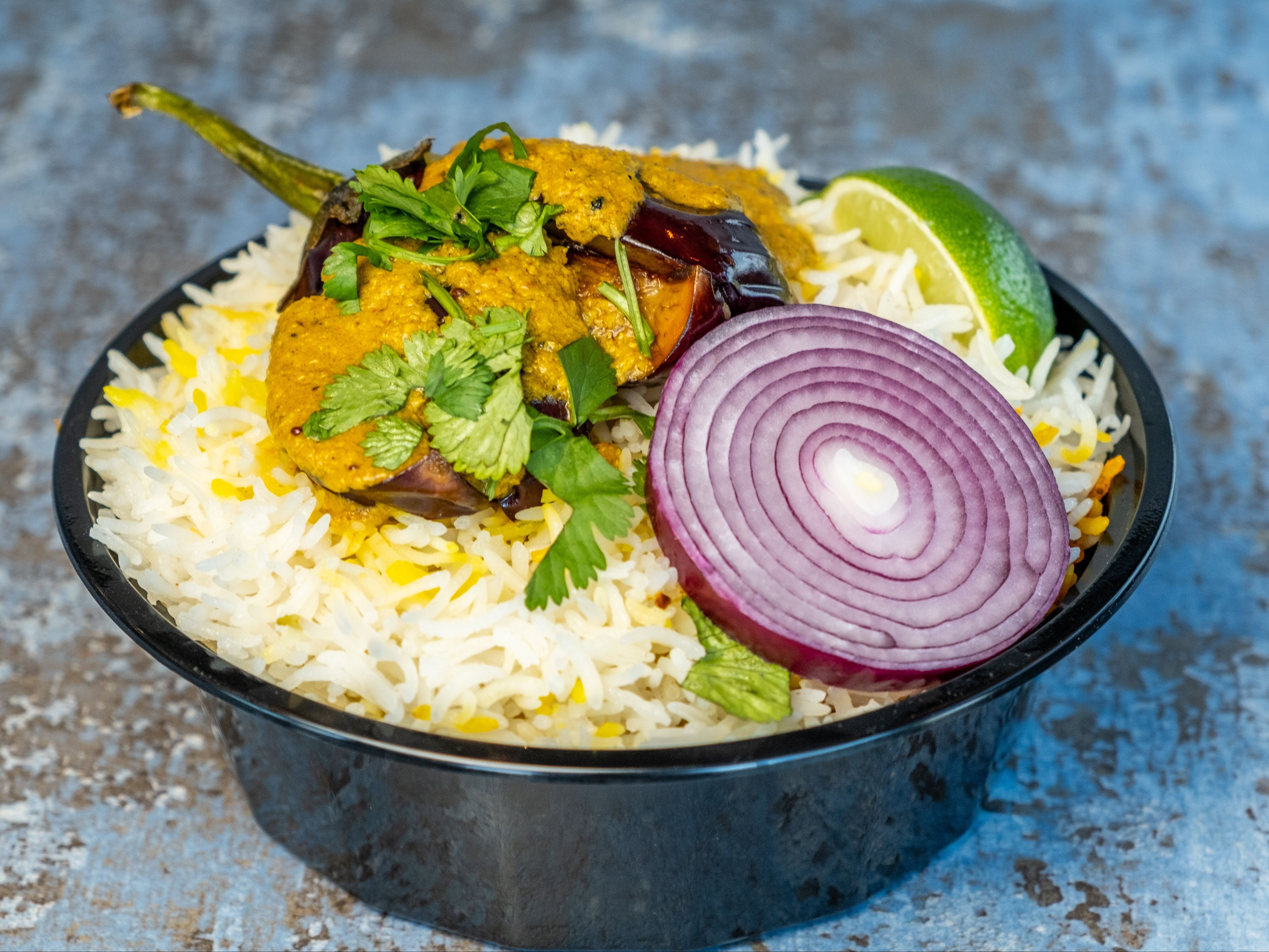 Gutti Vankaya Biryani