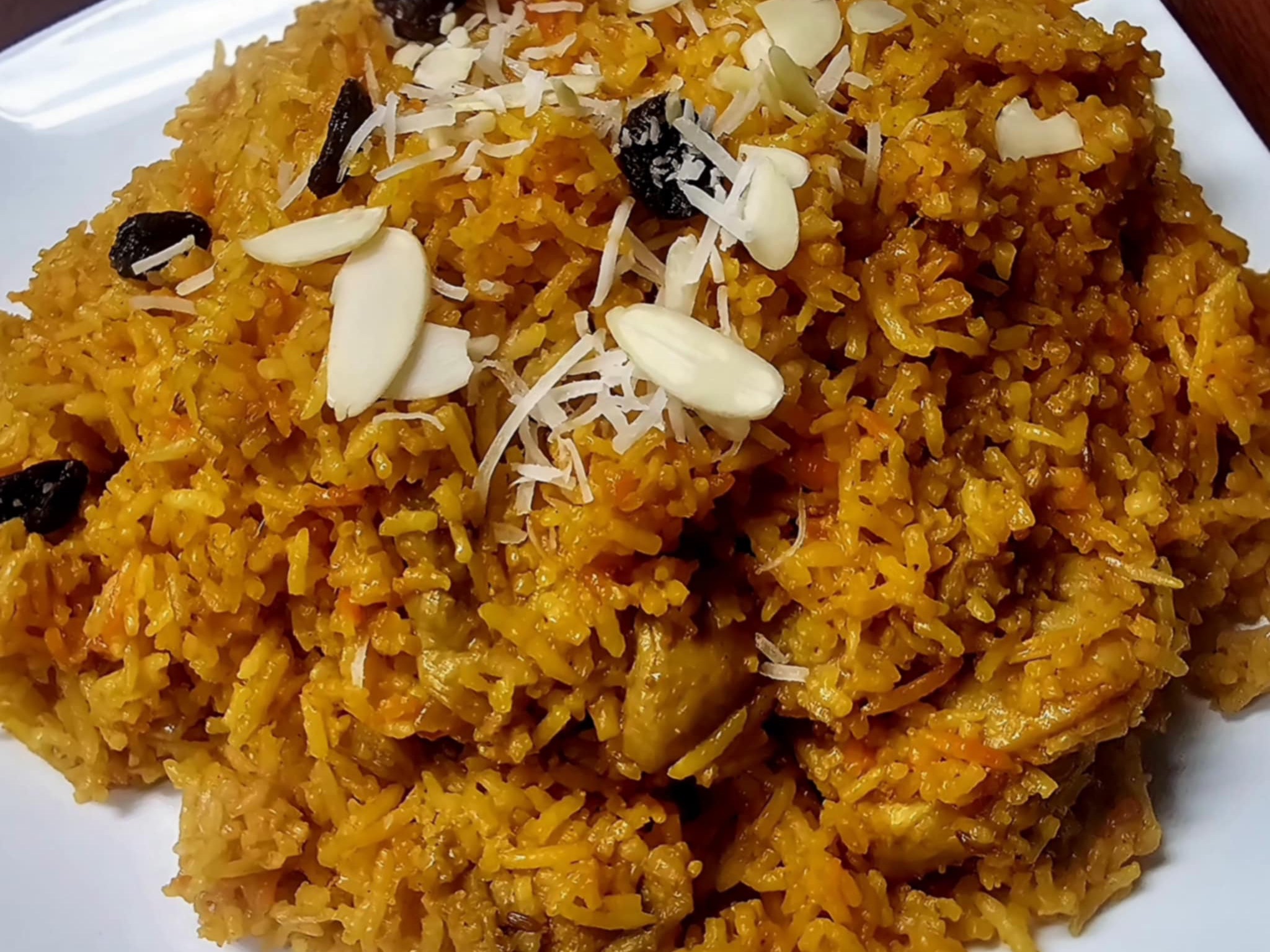 Shrimp Biryani.