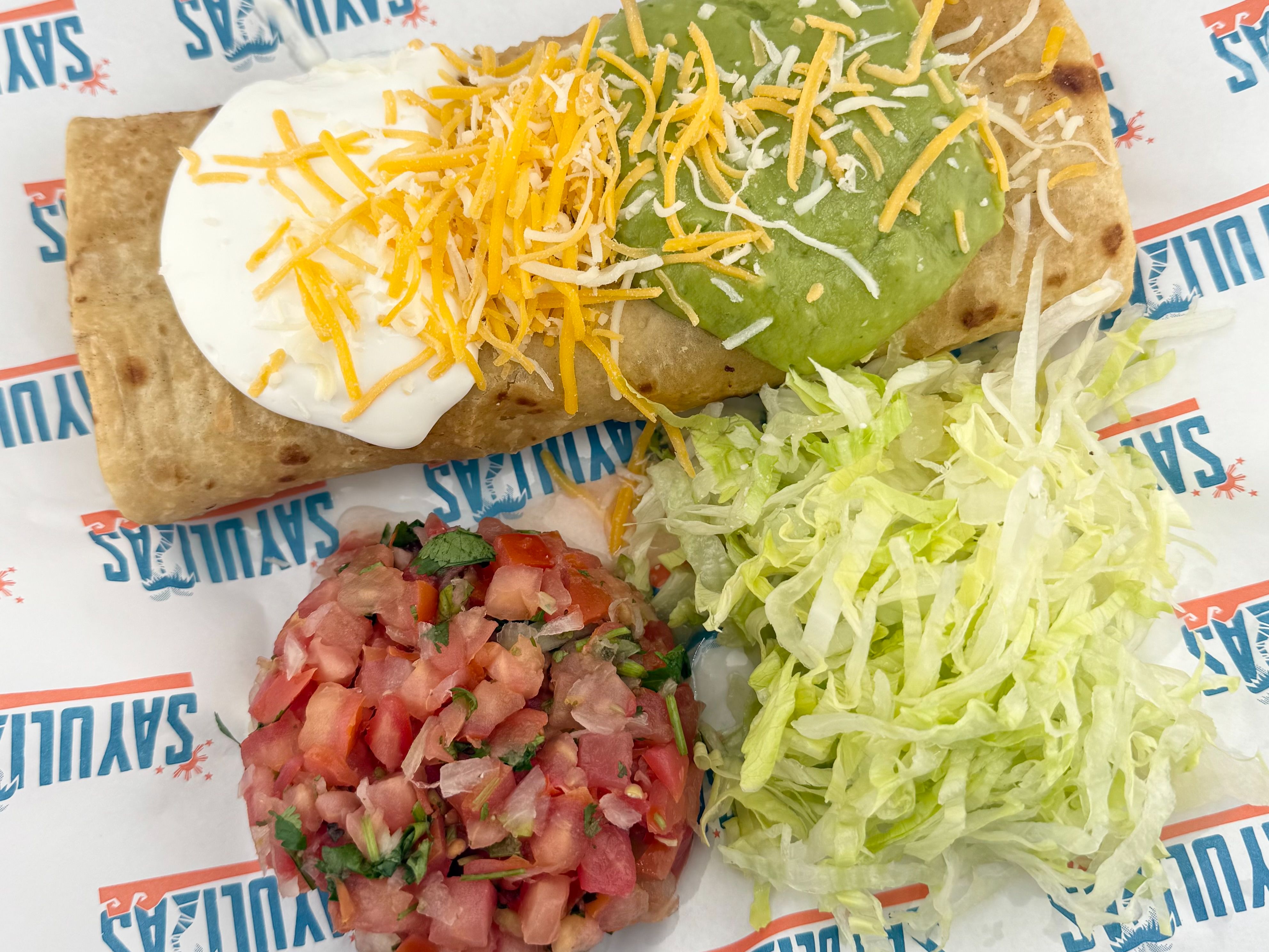 Surf & Turf Chimichanga.