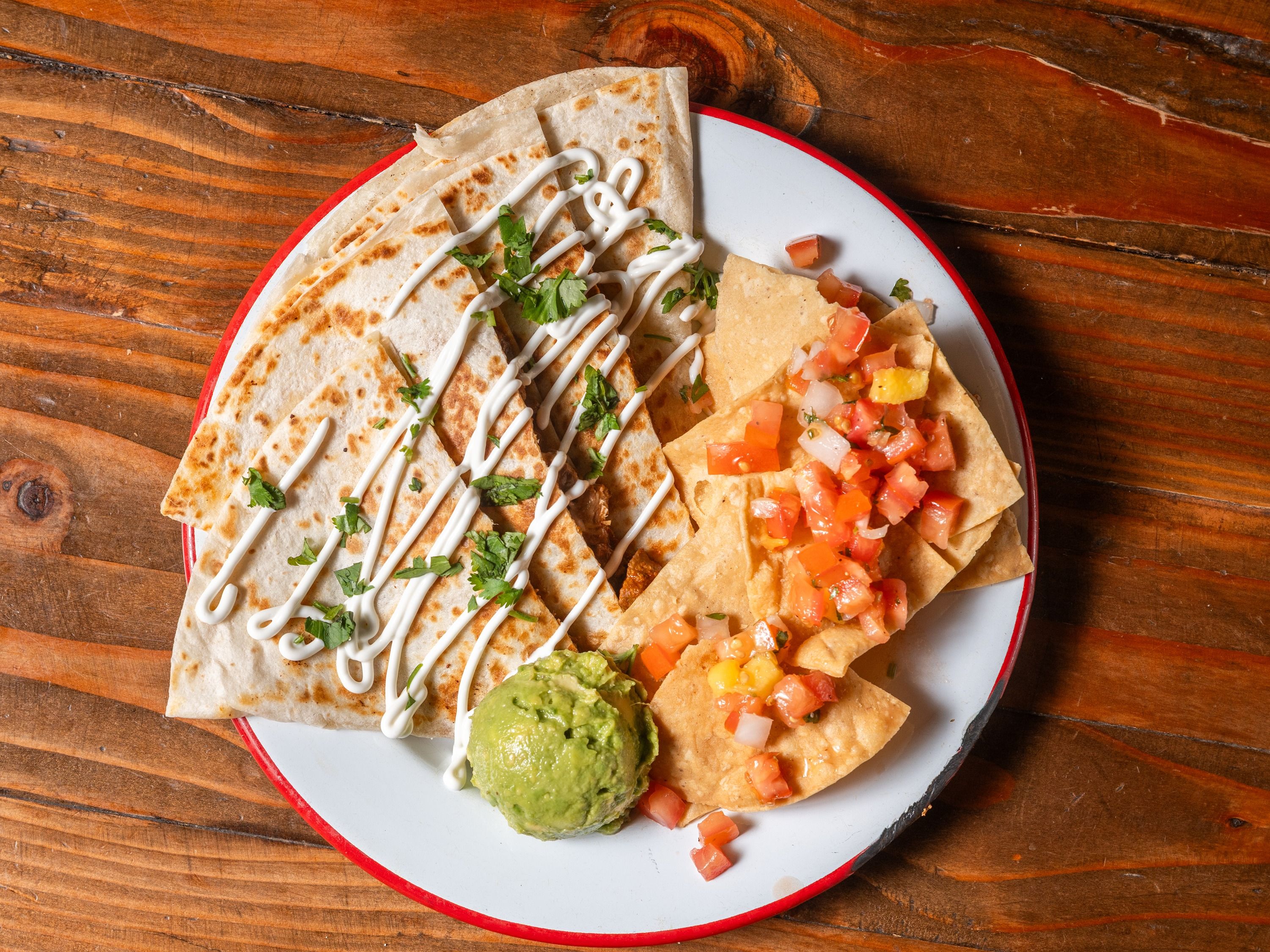 Al Pastor Quesadilla.