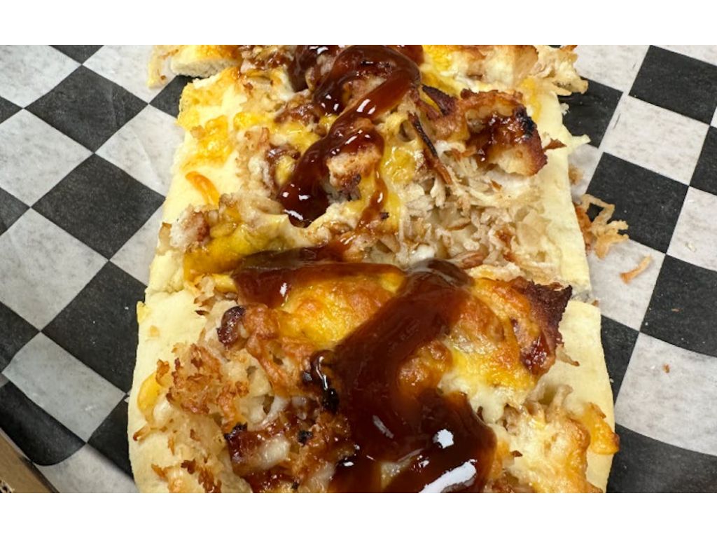 BBQ Chicken Flatbread.