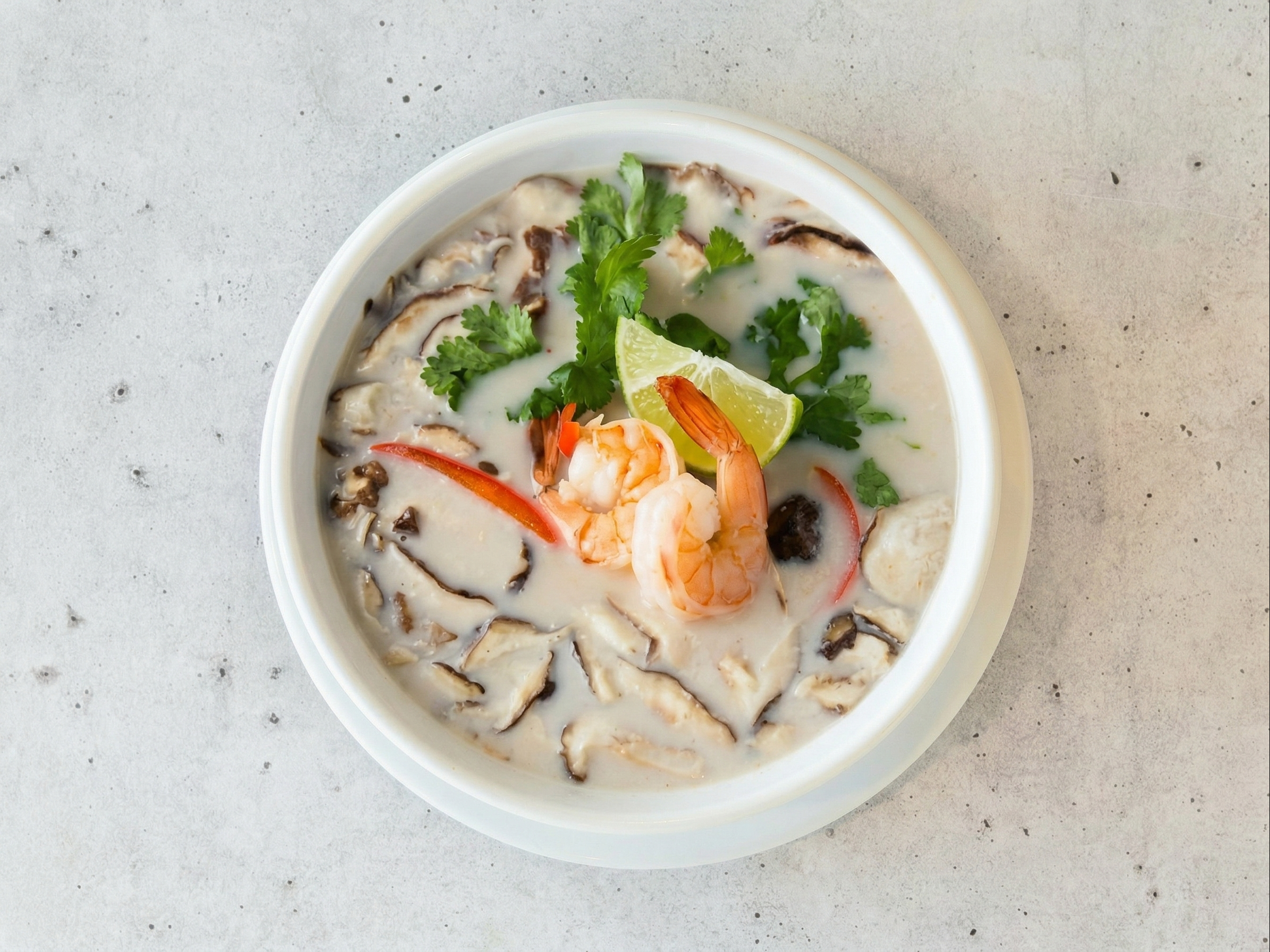 Tom Kha Kung (Shrimp).
