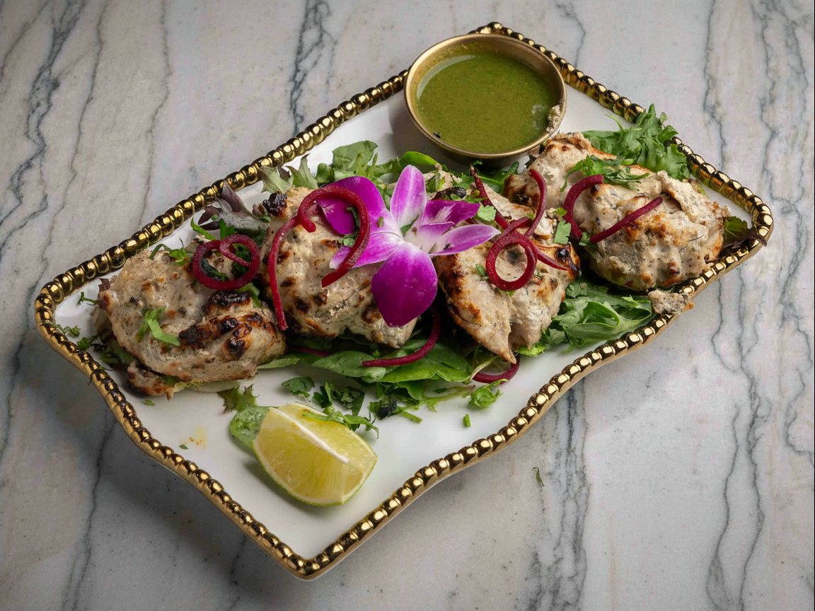 Chicken Malai Kabab.