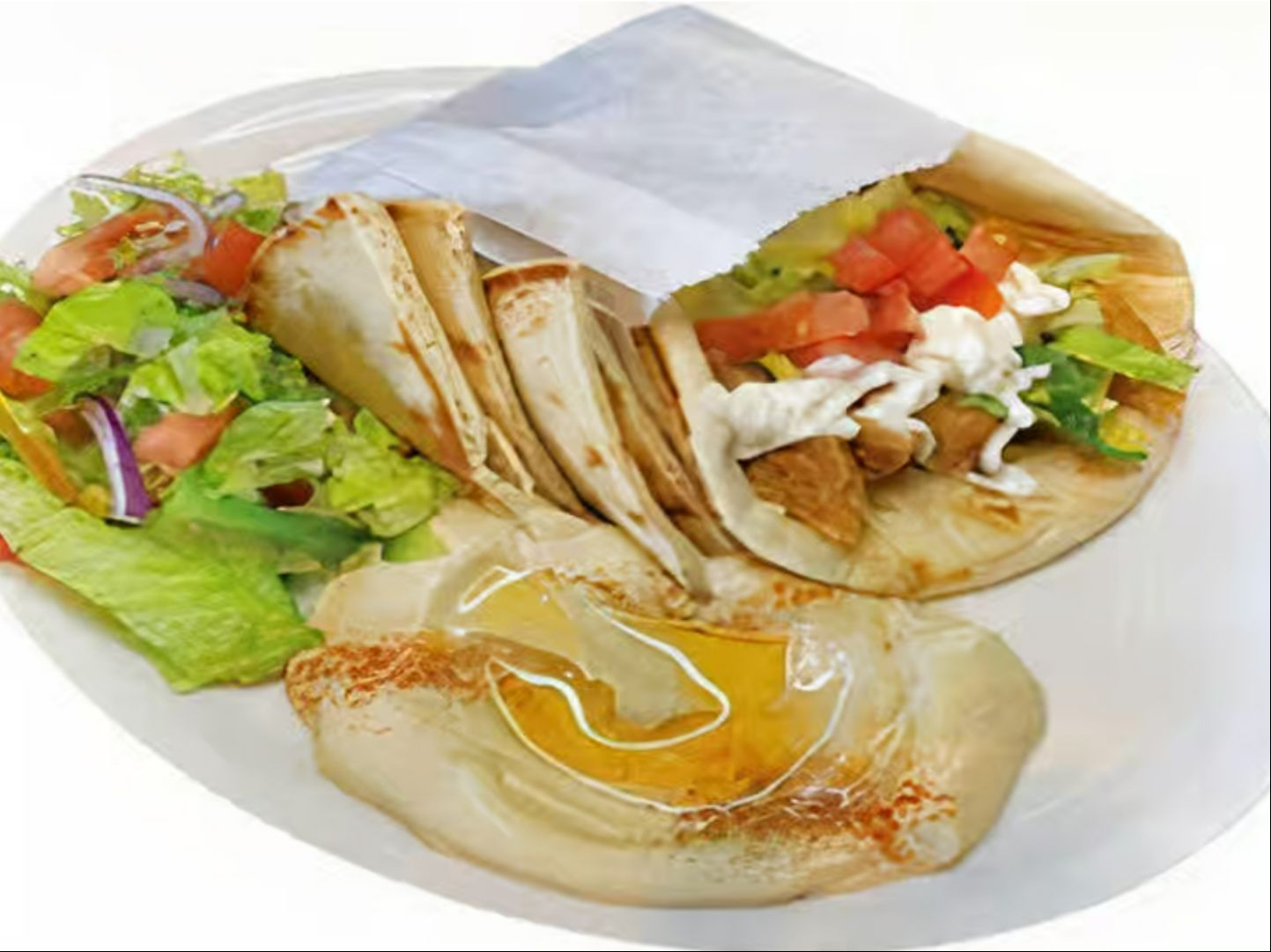 Chicken Shawarma Plate.