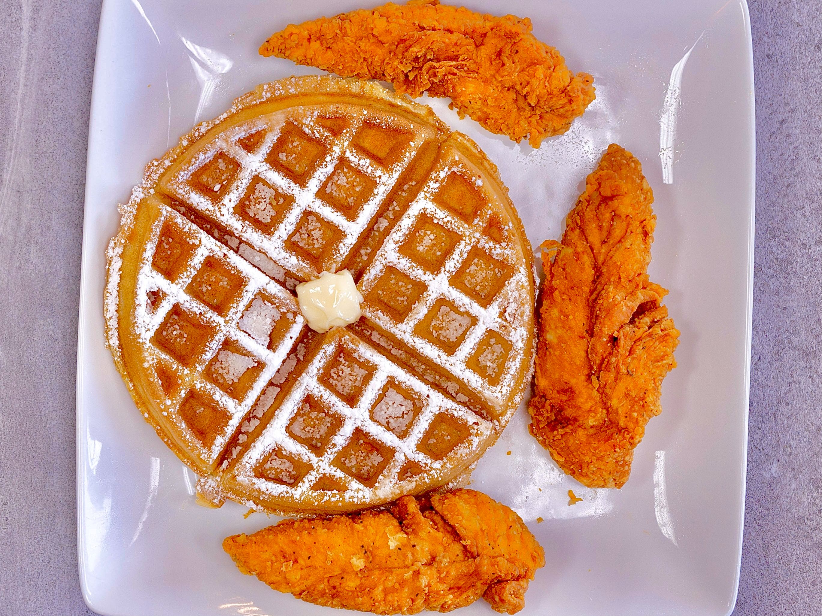 3 Tenders 1 Waffle
