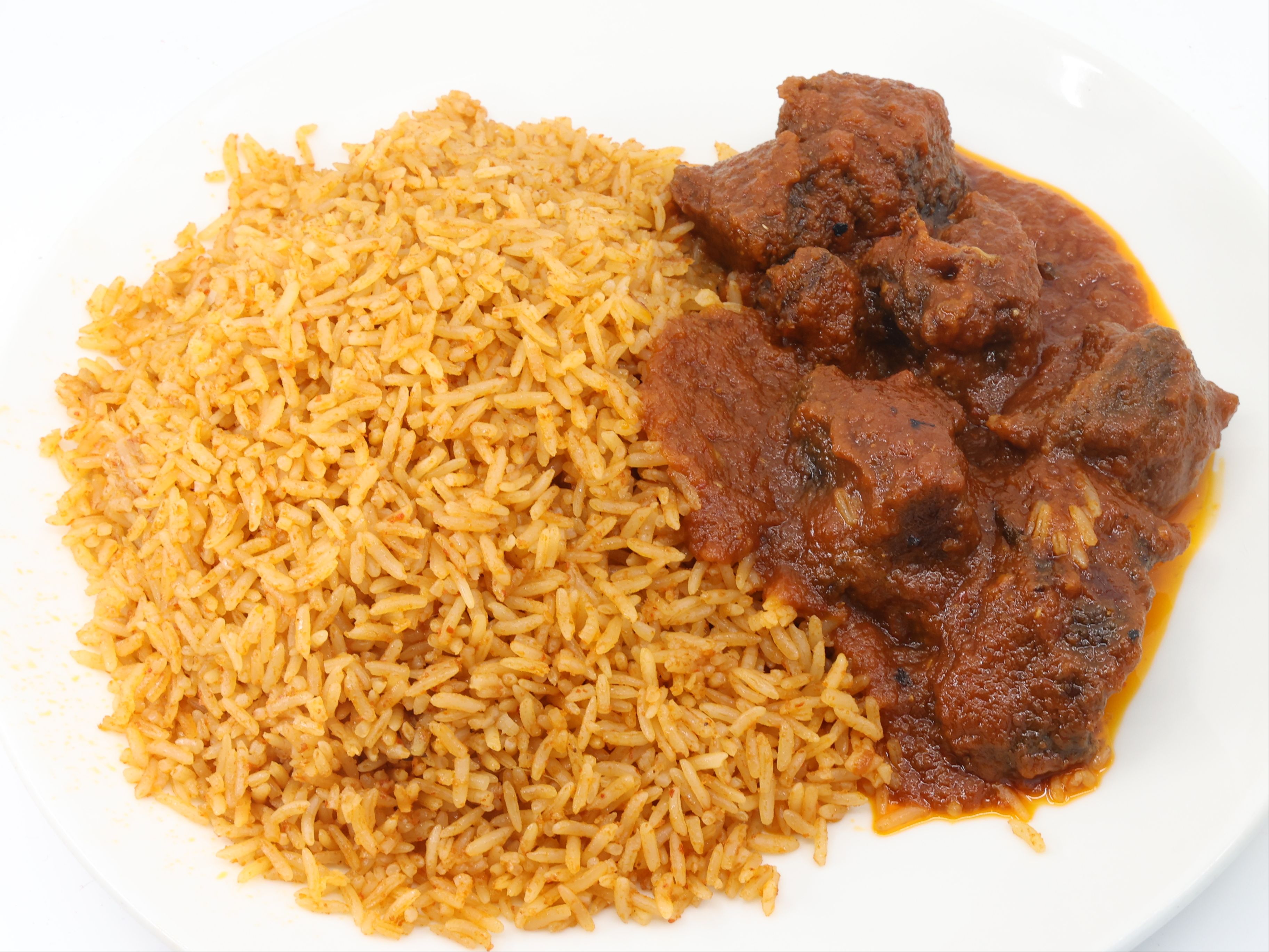 Jollof & Goat Large.