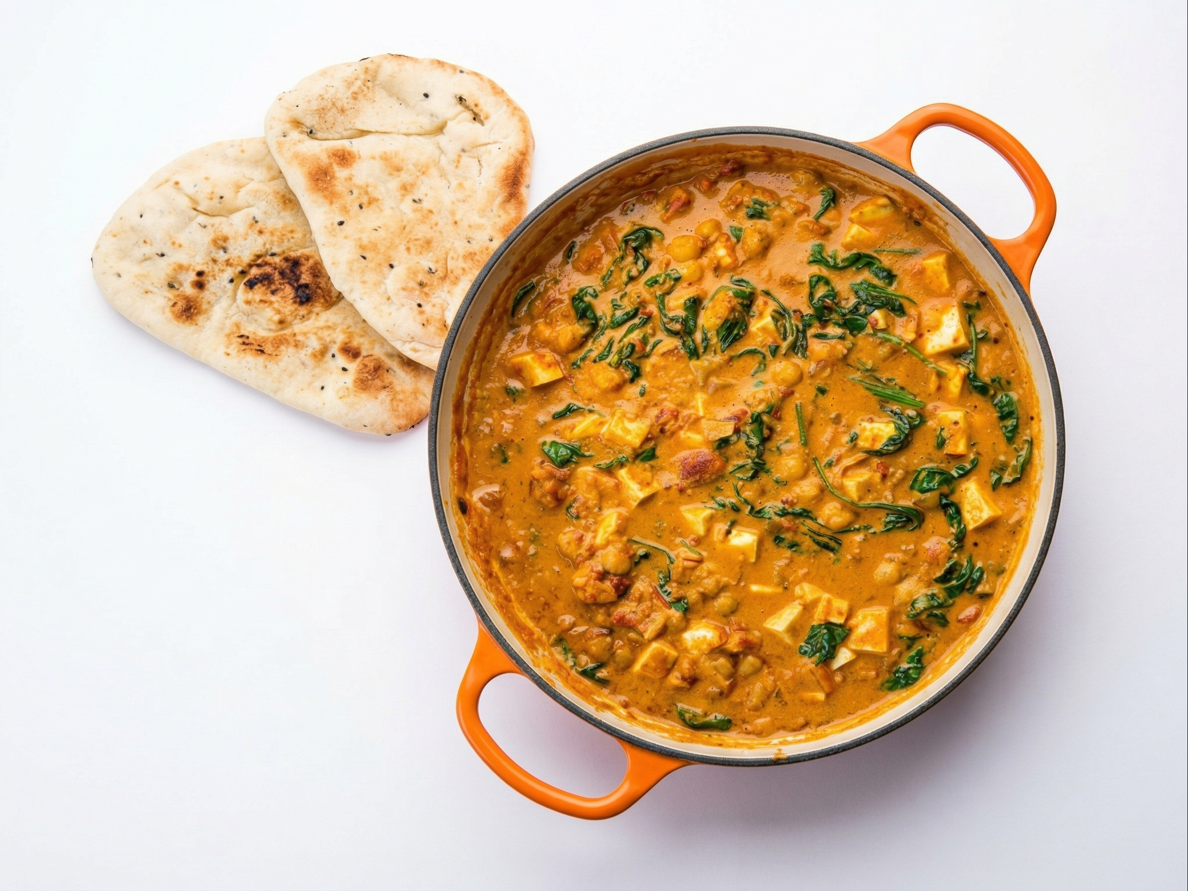Spinach Paneer (GF, NF).