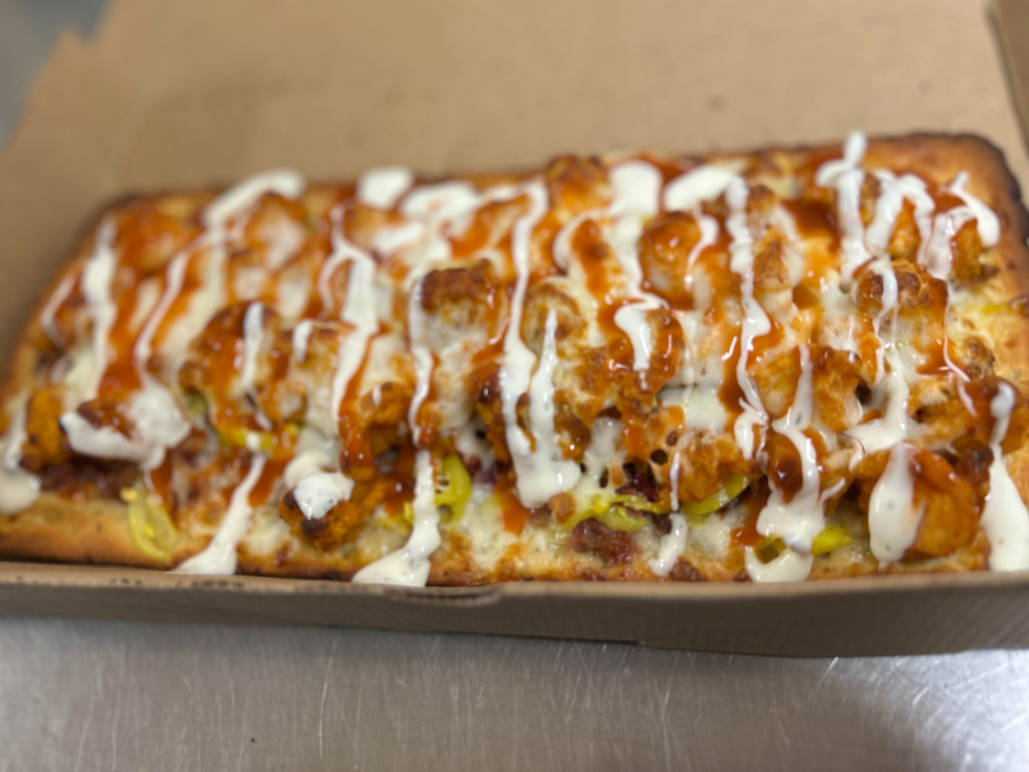 12 x 5 Cauliflower flatbread Worldwide Jewelry & Pawn Gold Ring Pizza.