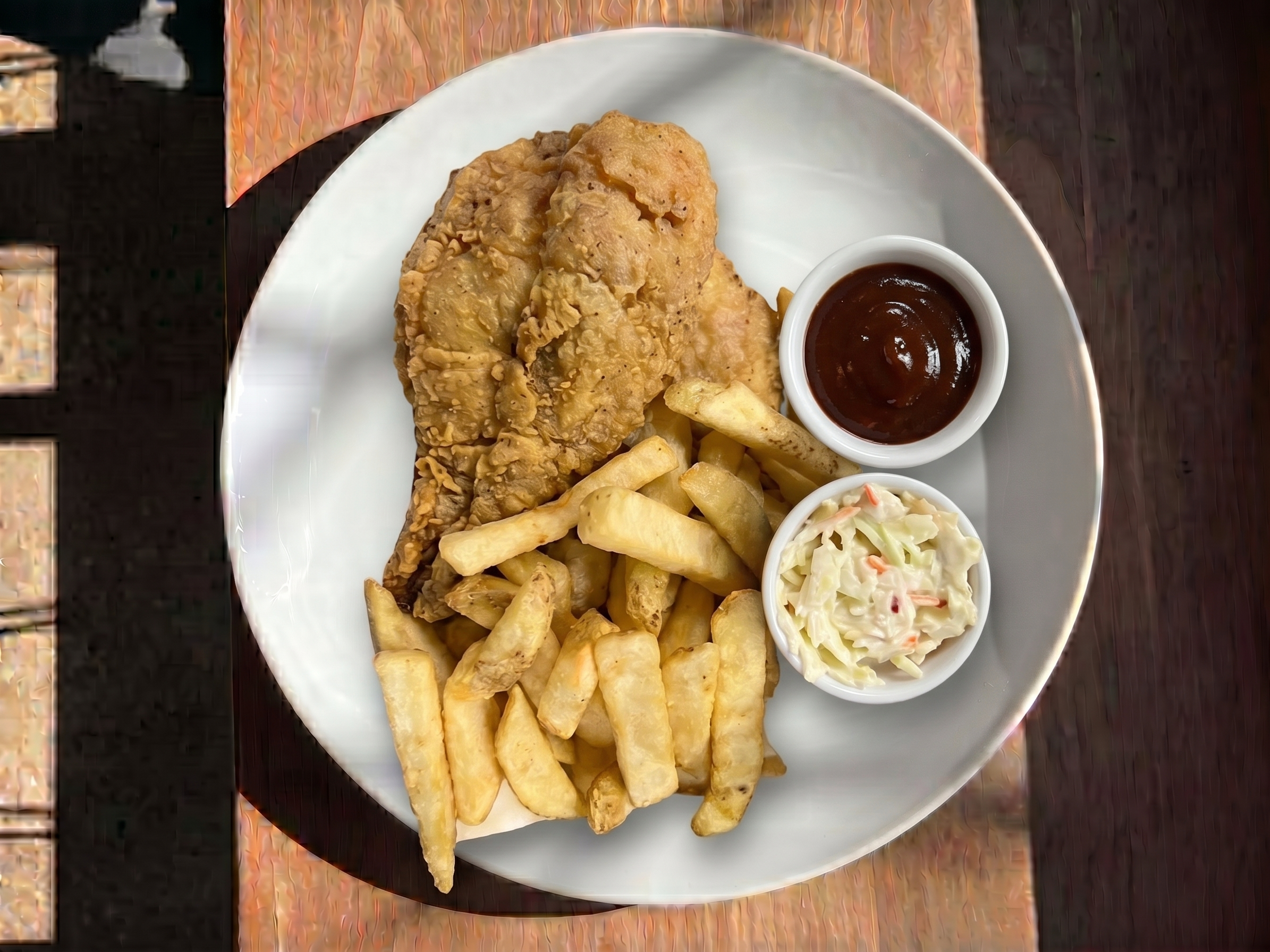 3 Catfish Dinner.