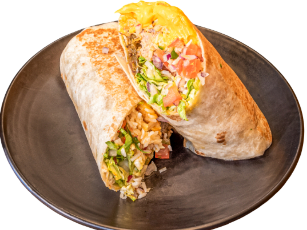 SUPER BURRITO DINNER.