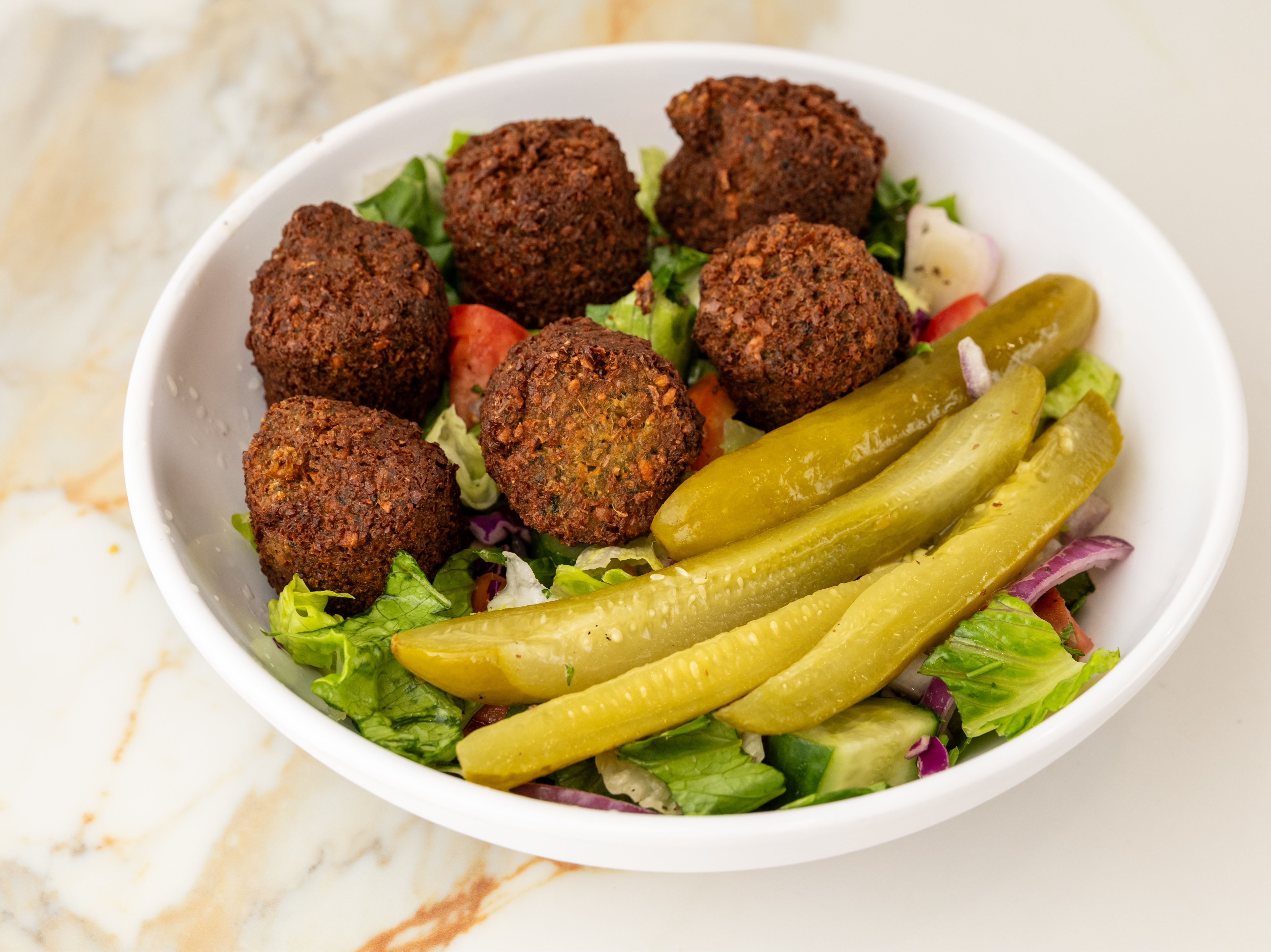 Falafel Plate.