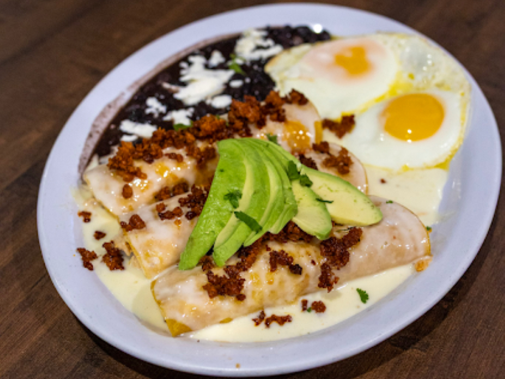 Chori Enchiladas.