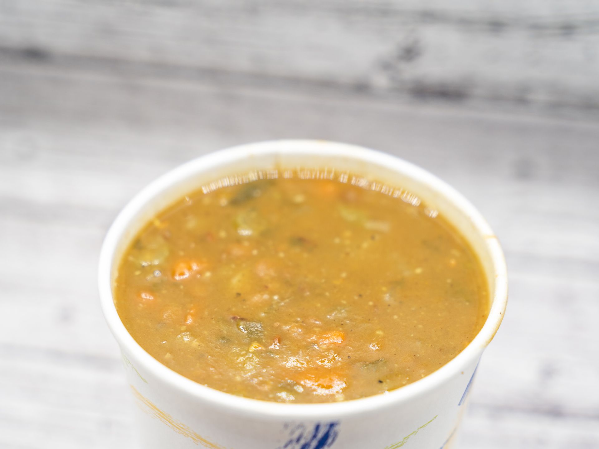 Medium Lentil Soup.