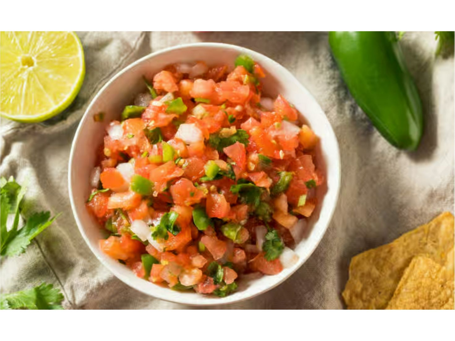 Pico de gallo.