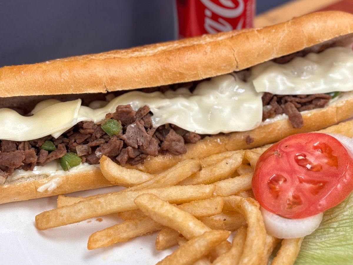 Philly Cheese Steak Meal.