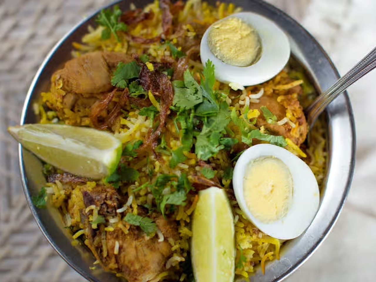 Hyd Chicken Dum Biryani(Bone-In) (Family Pack).