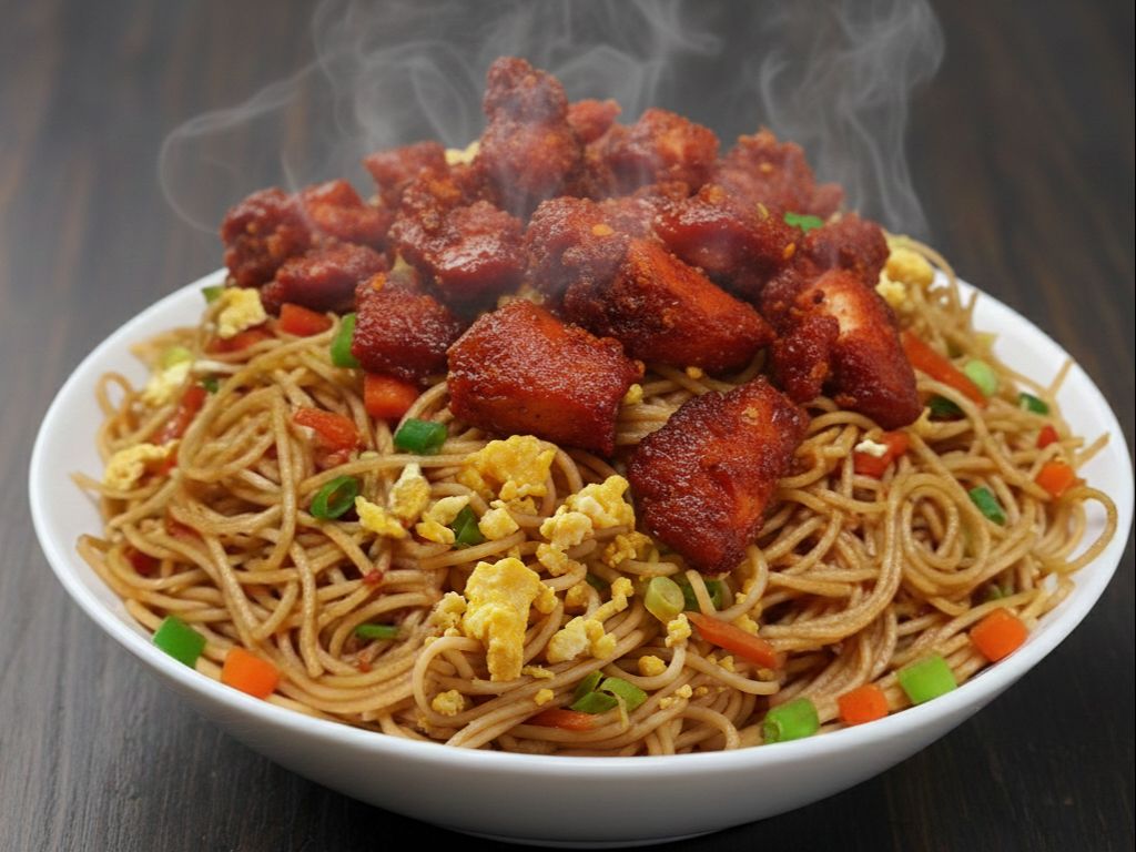 Chicken Noodles.