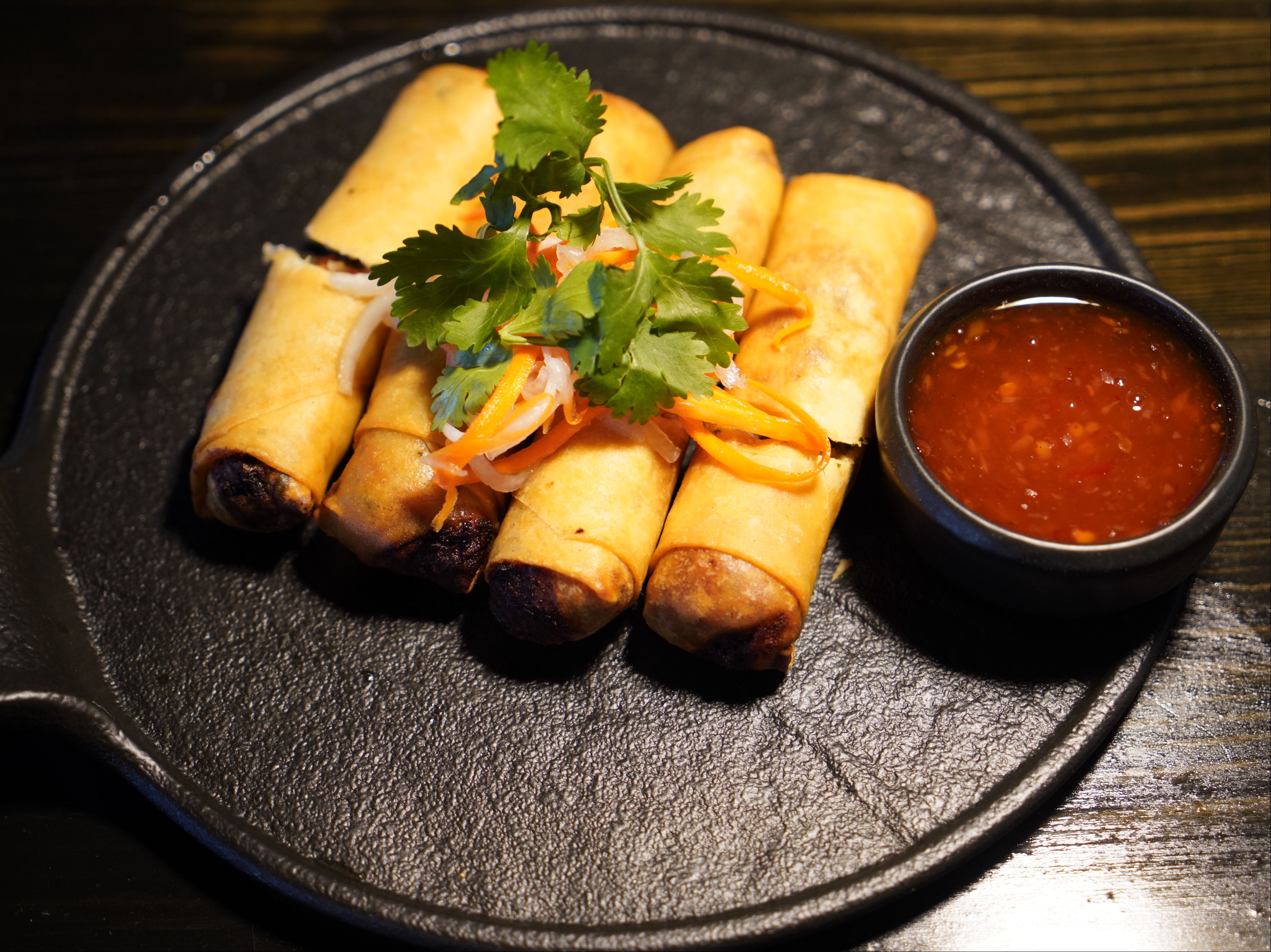 PORK EGGROLLS.