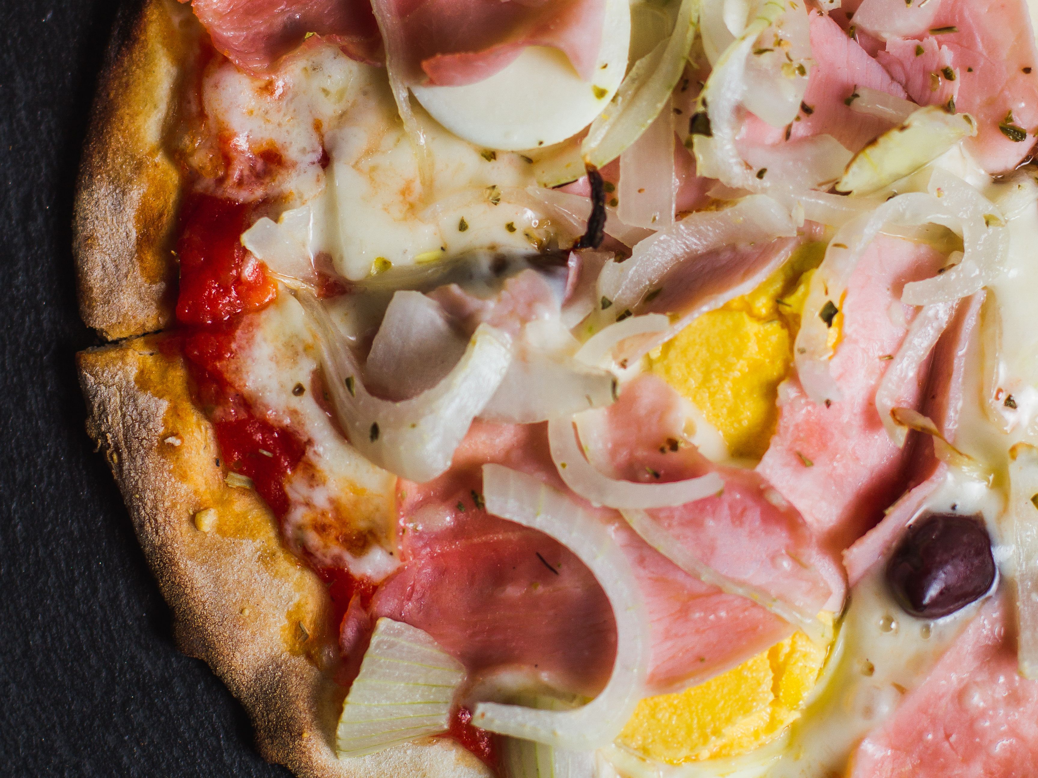 8" Portuguesa Pizza.