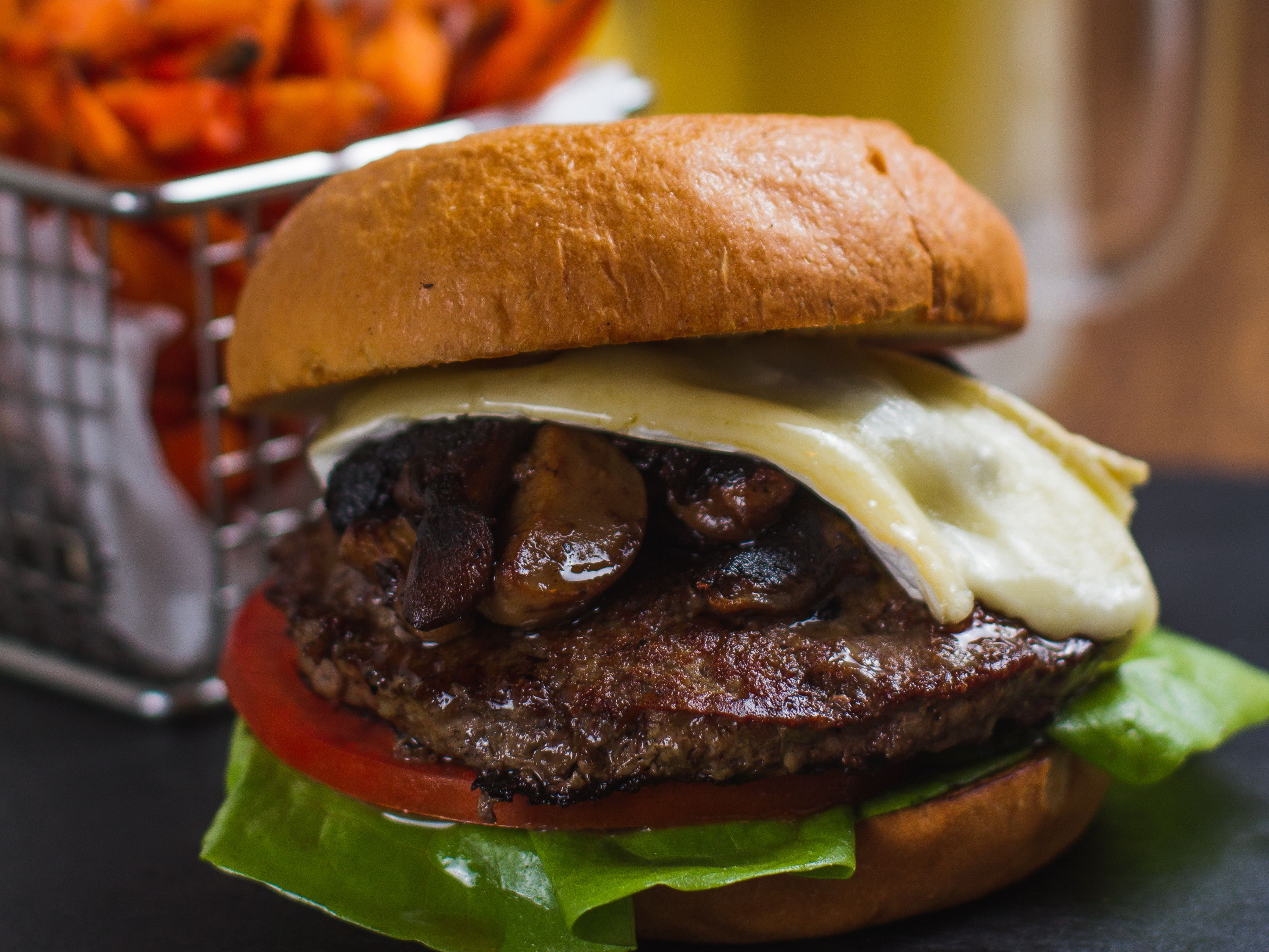 Porcini Burger.
