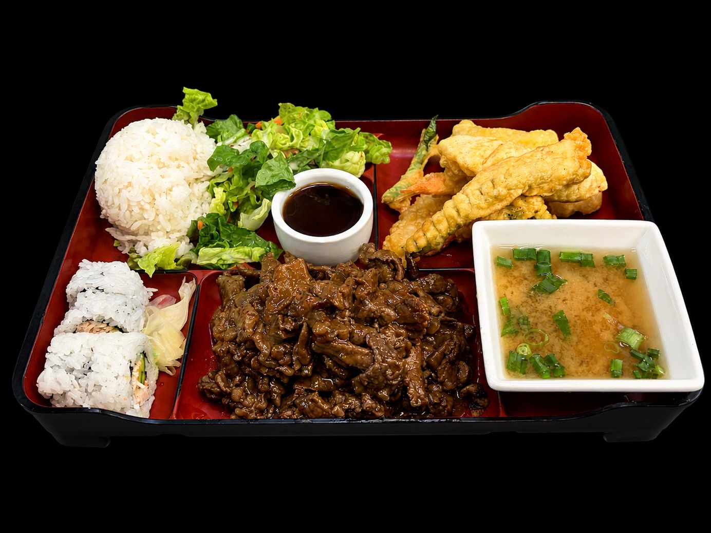Beef Bento Box.