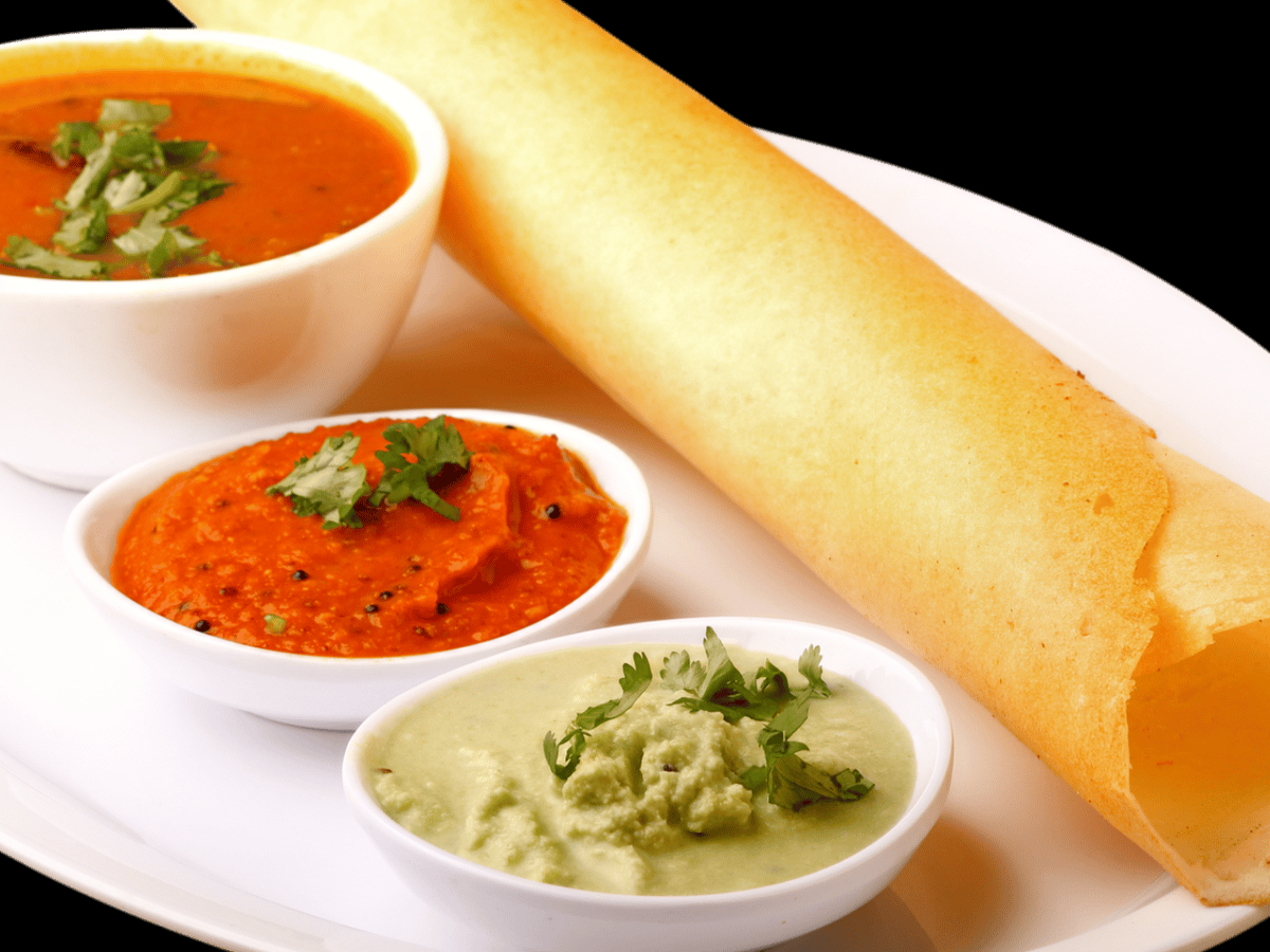 Masala Dosa (Vegan).