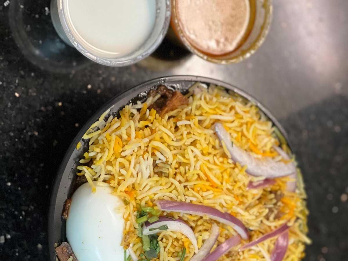 Aha Special Mutton Biryani.