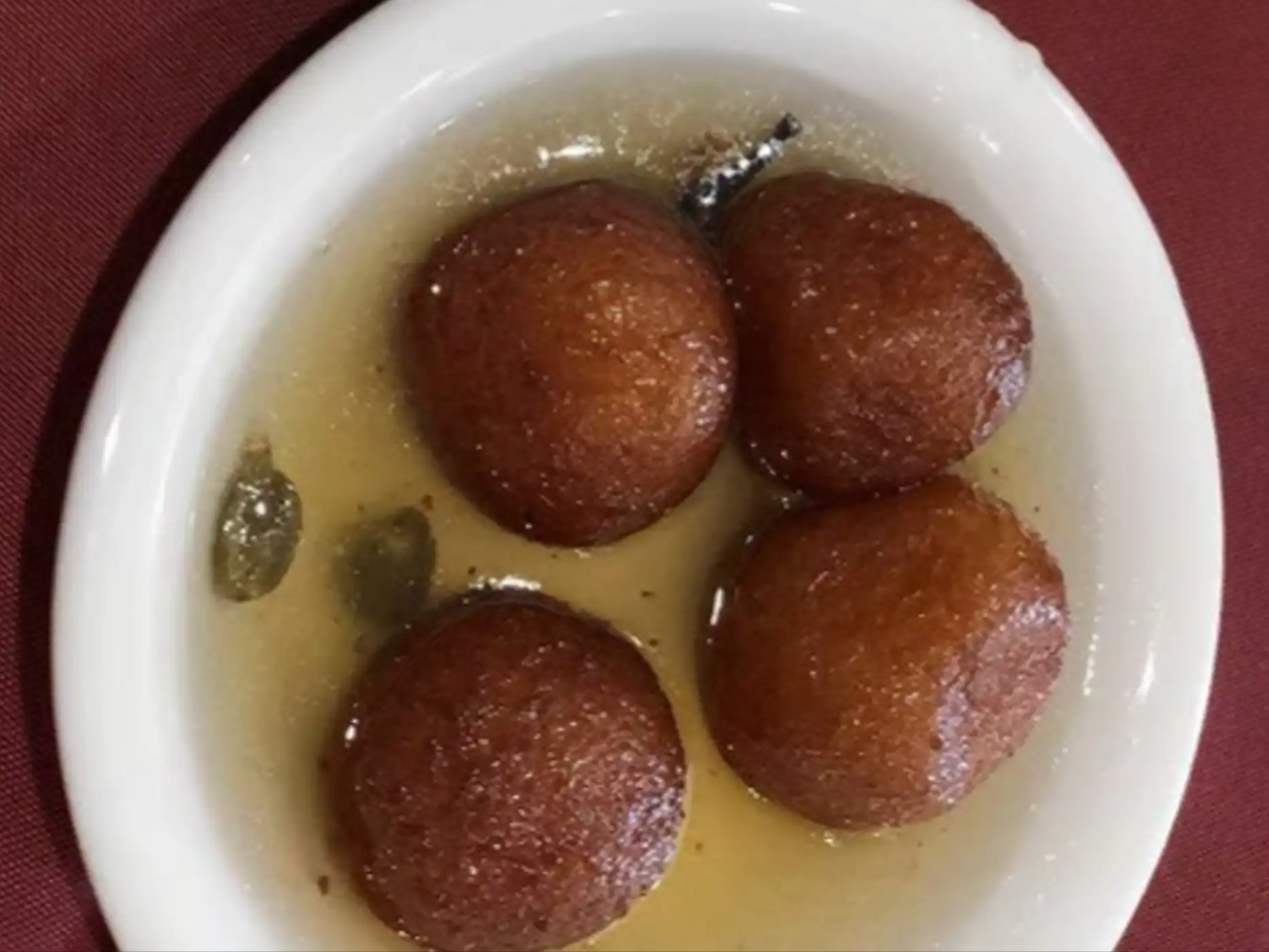 Gulab Jamun.