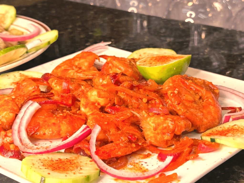 Camarones Cucaracha.