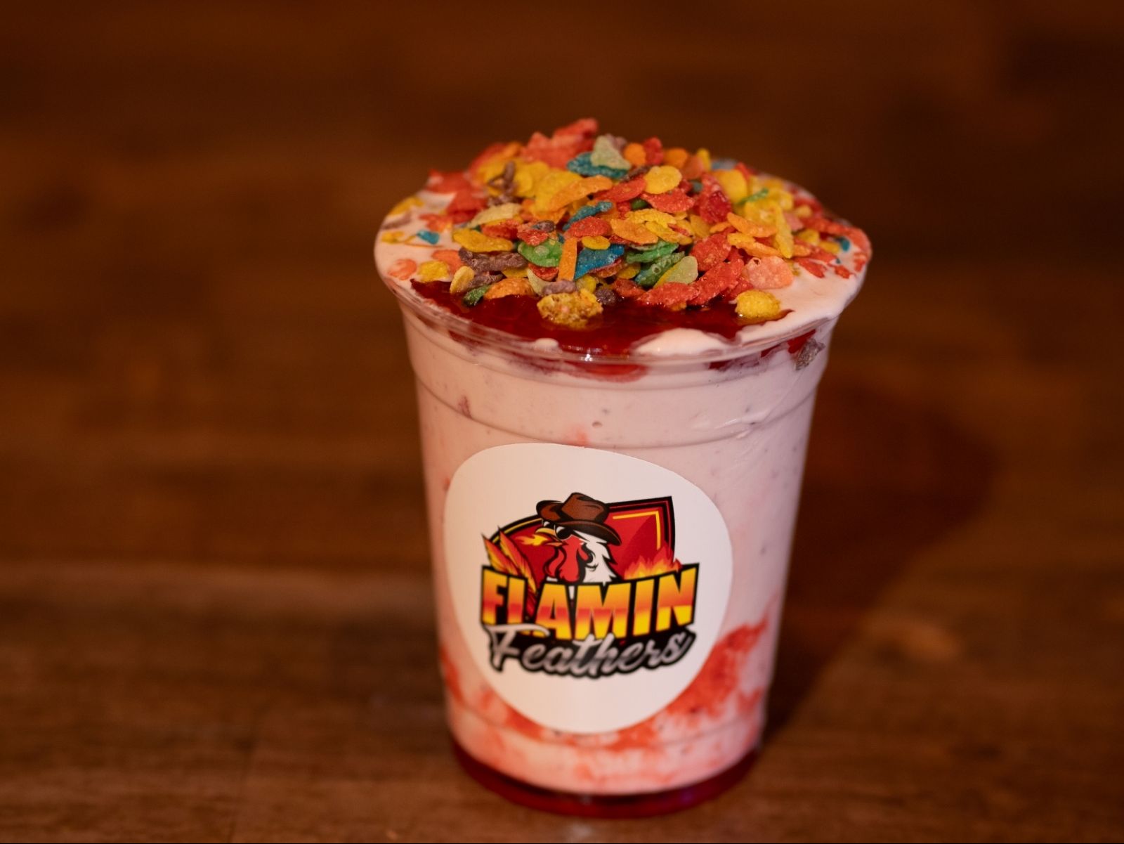 Fruity Pebbles Milkshake.