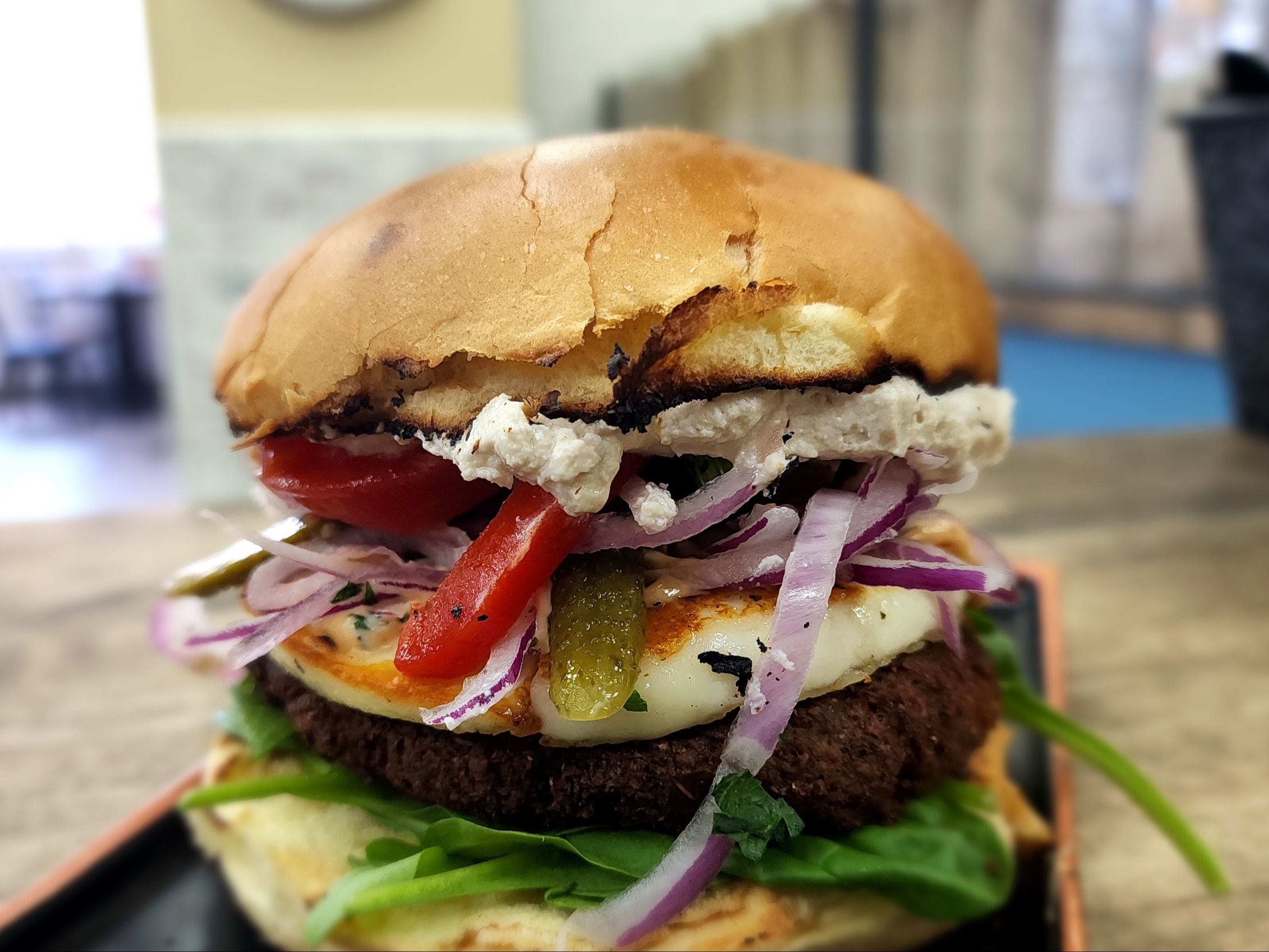 The Grand Falafel Burger