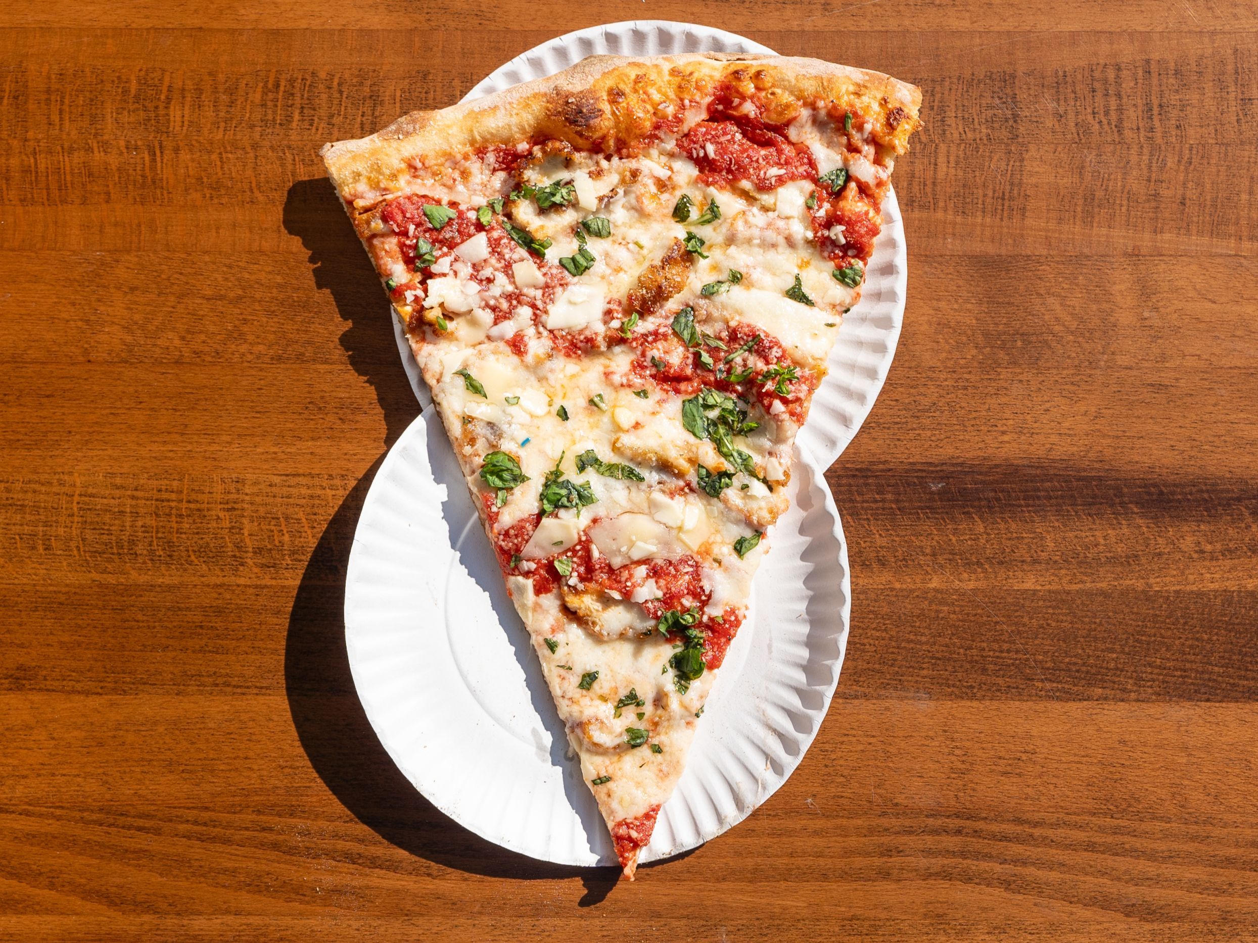 Chicken Parmesan Slice.