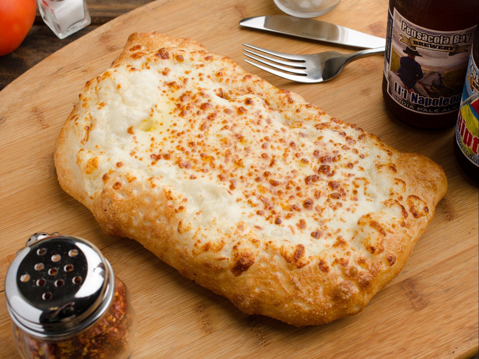 Garlic Cheese Bread.