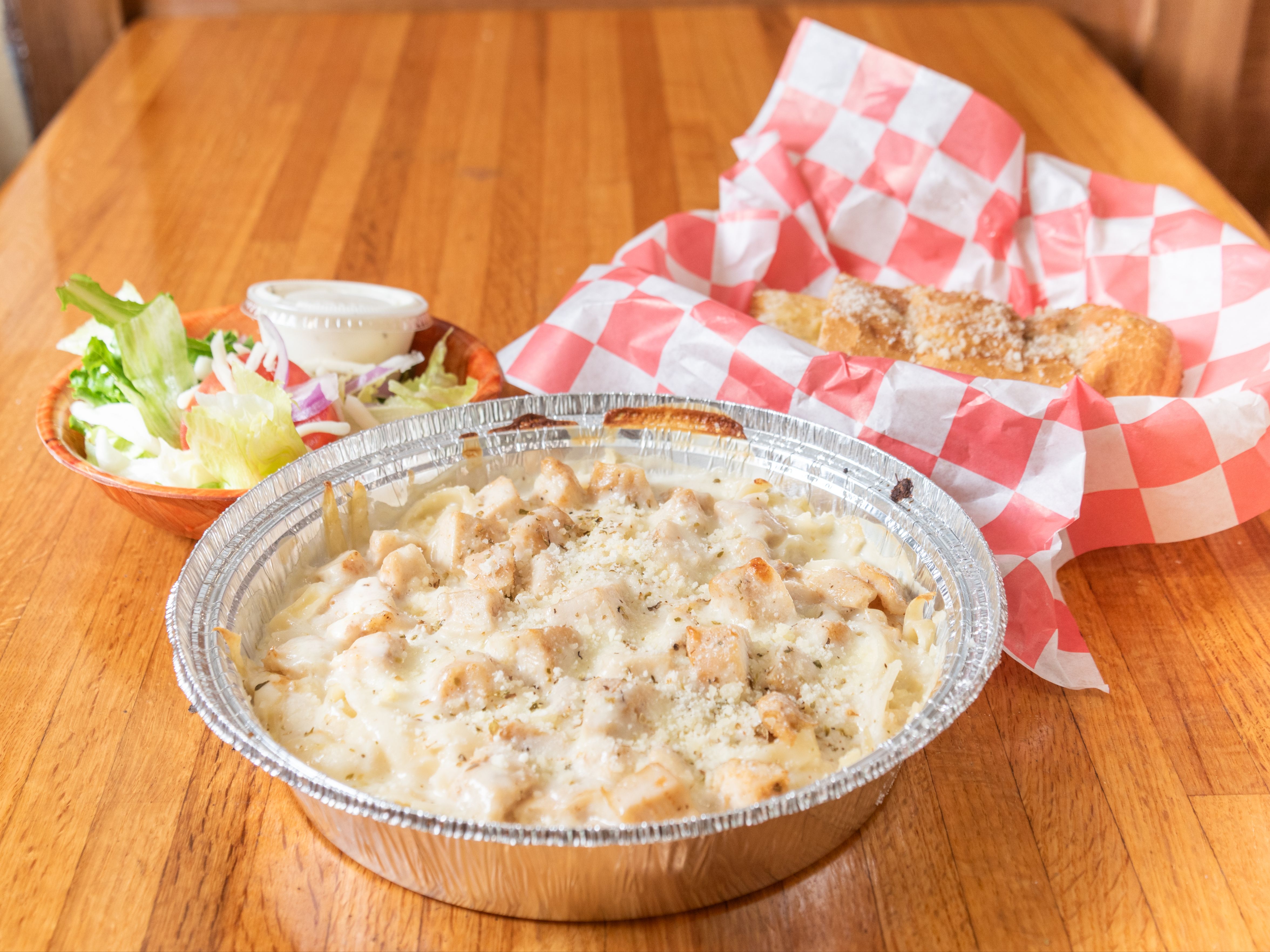 Chicken Alfredo Dinner