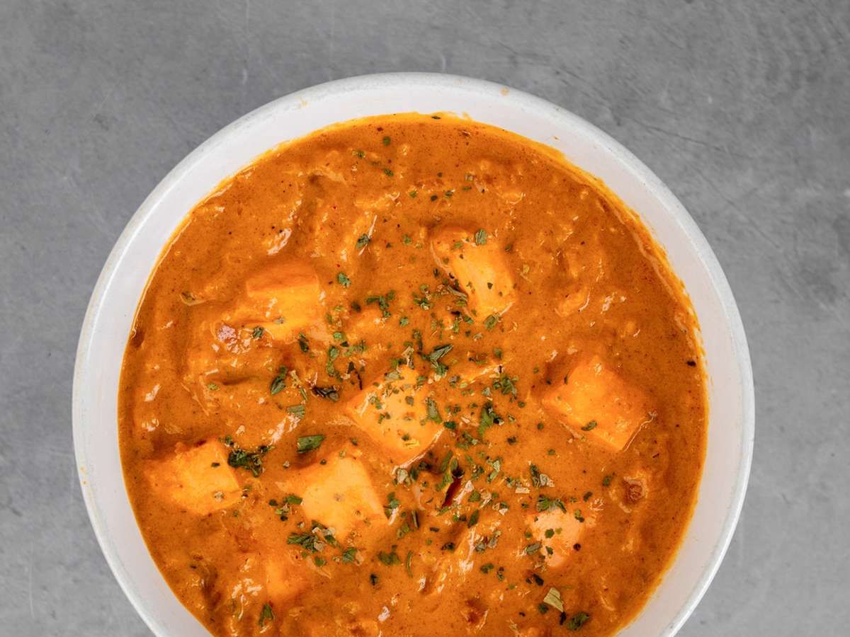 Paneer Butter Masala.