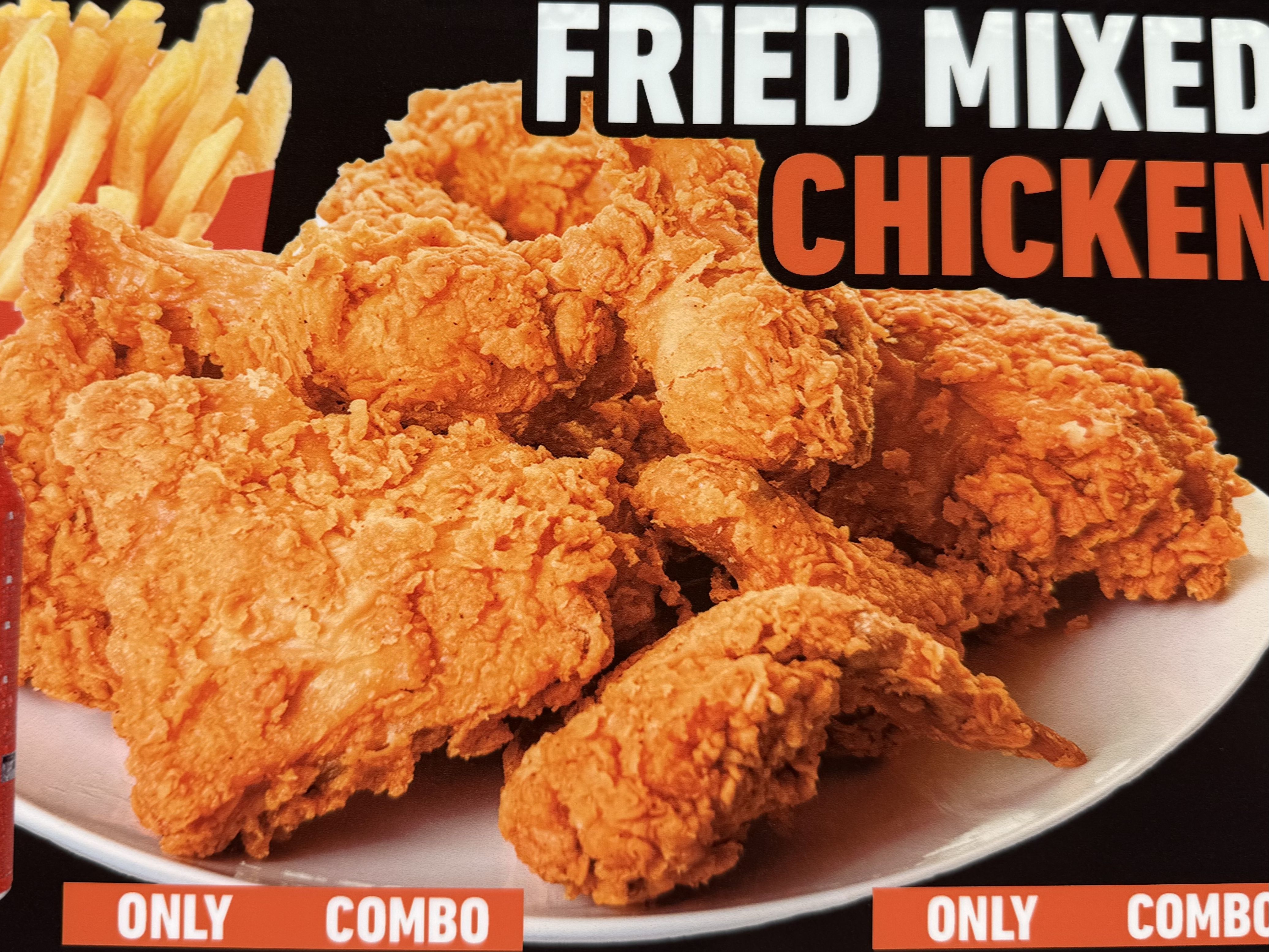 10pcs Mix Chicken Only.