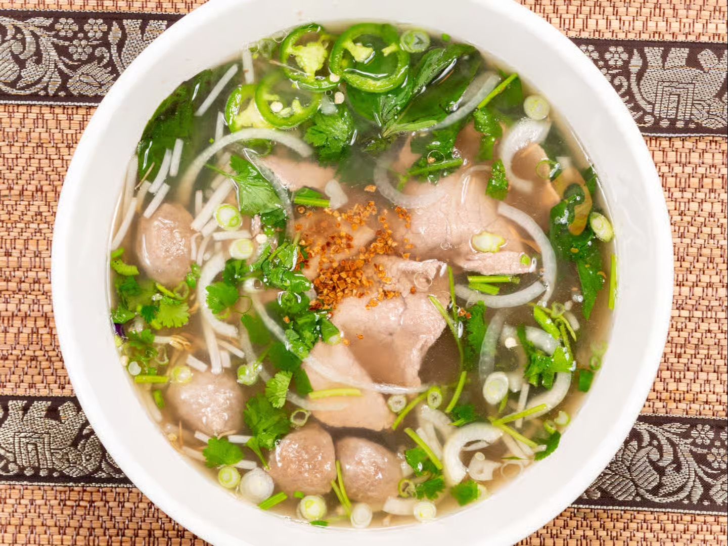Beef Pho Noodle Soup