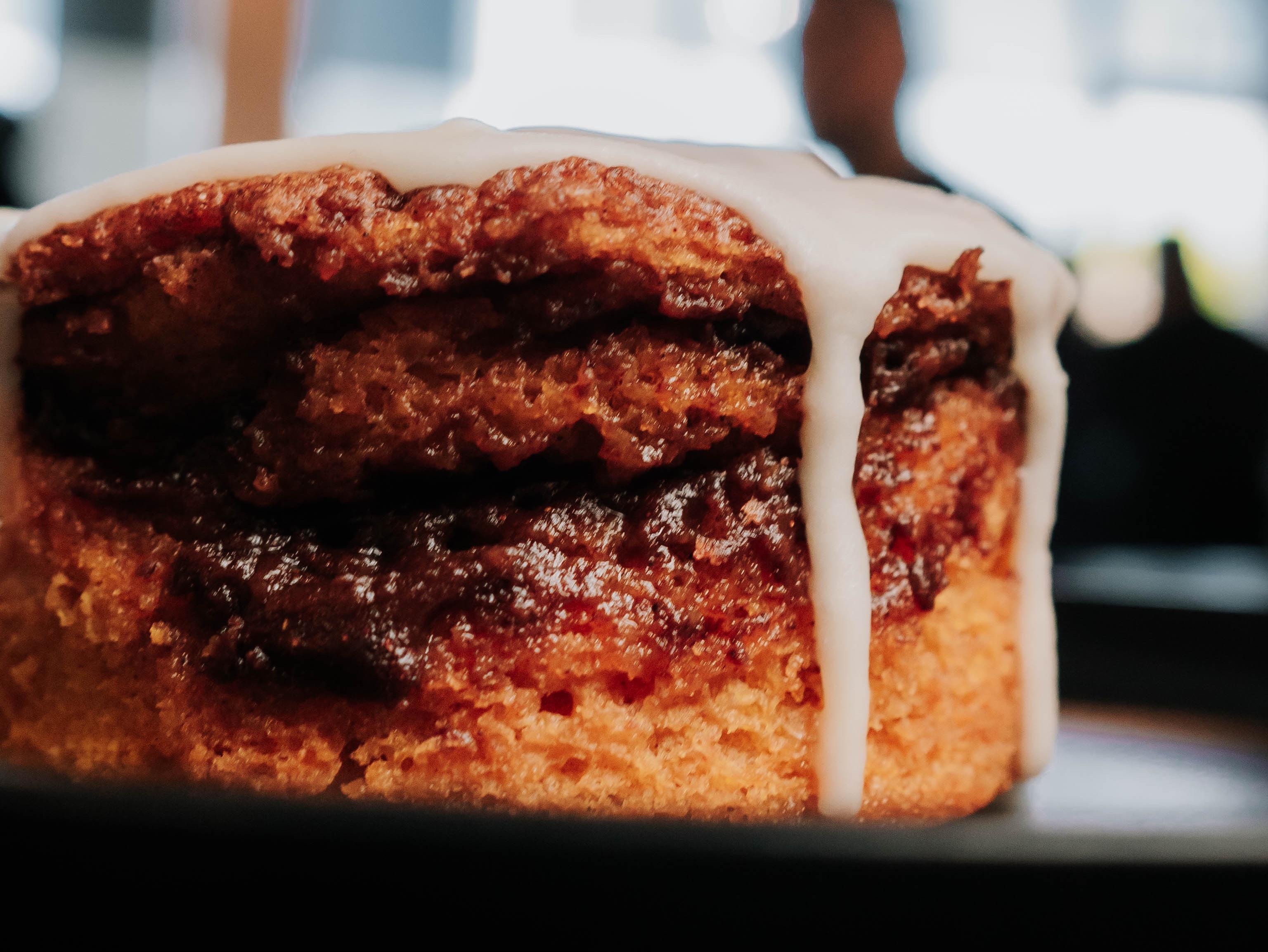 Pumpkin Cinnamon Roll Cake.