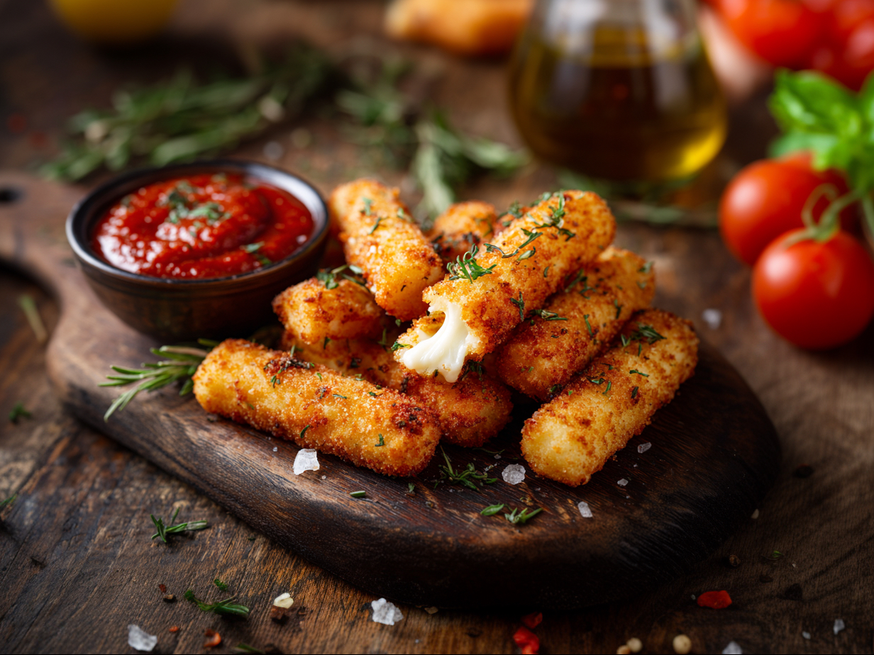 Mozzarella Sticks.