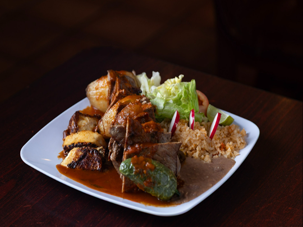 Shish Kabobs of Beef.