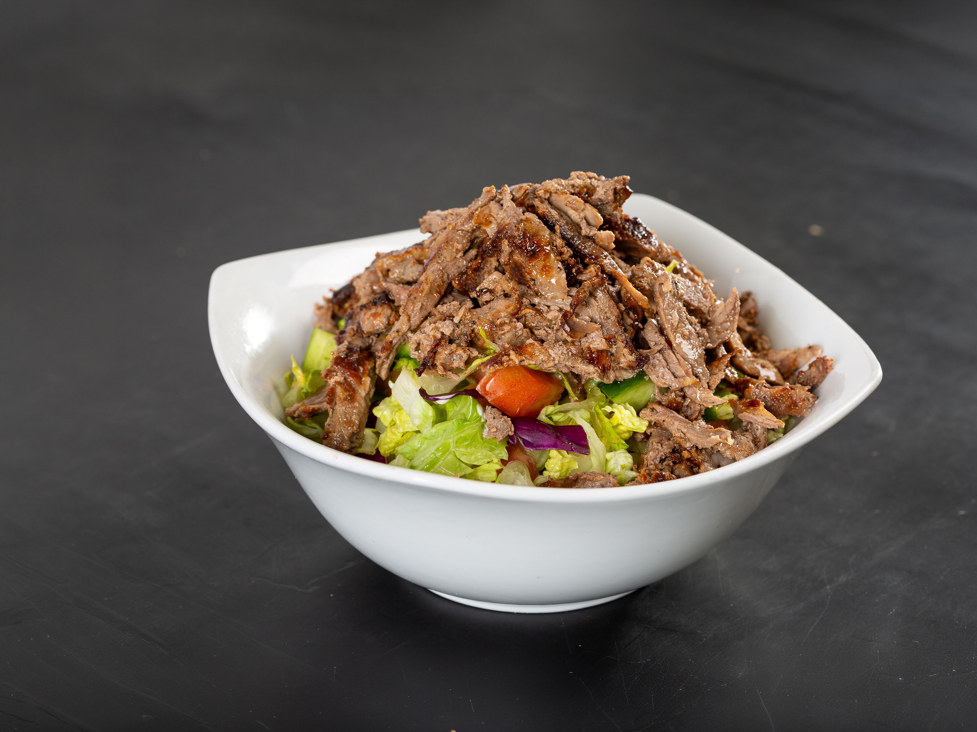 Beef Shawarma Salad / سلطة شاورما لحم