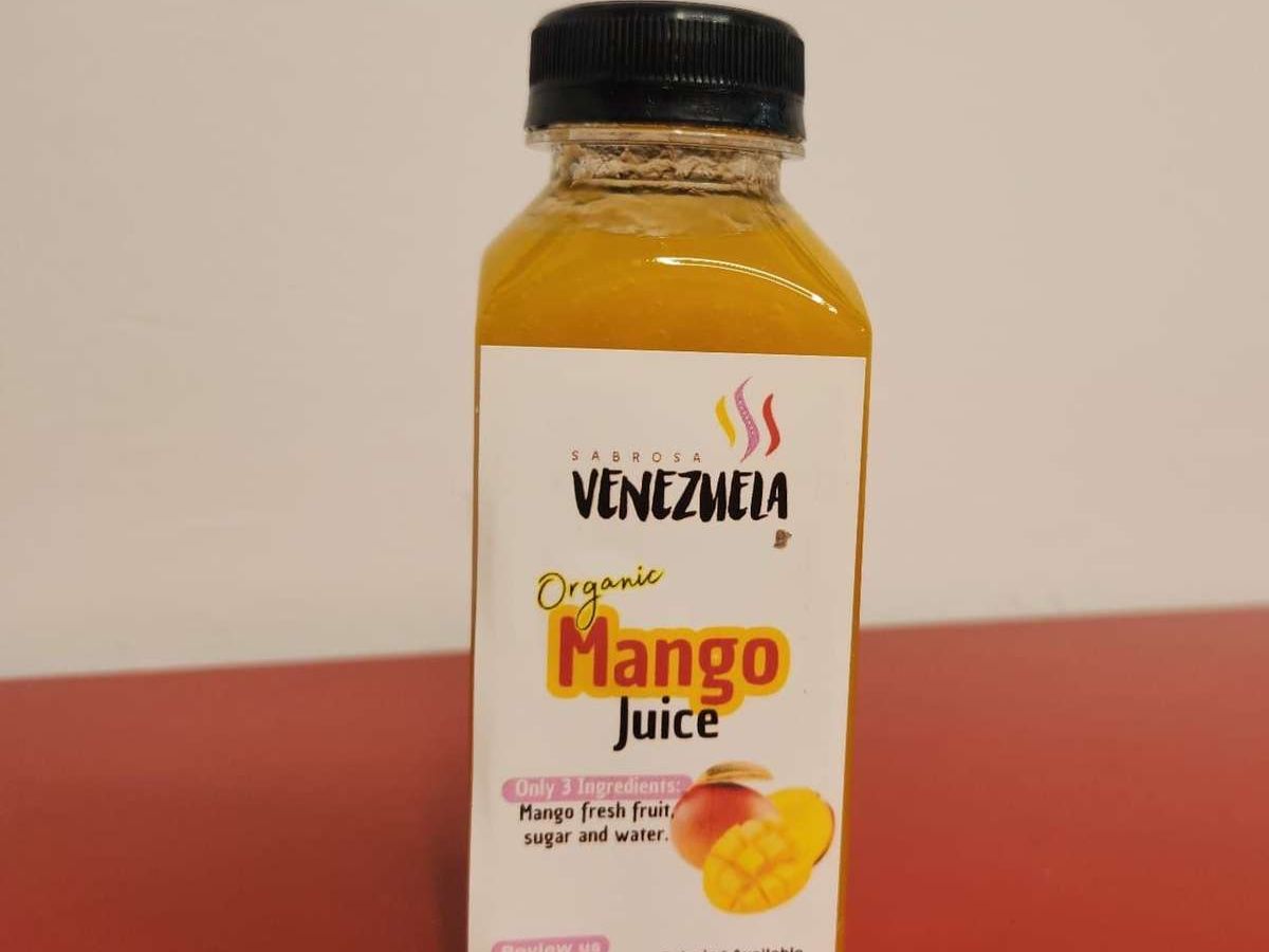 Organic Mango Juice.