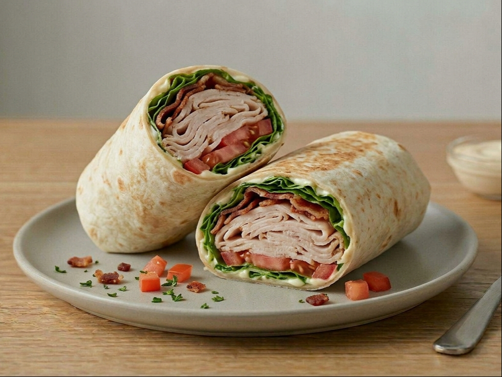 Turkey Club Wrap.